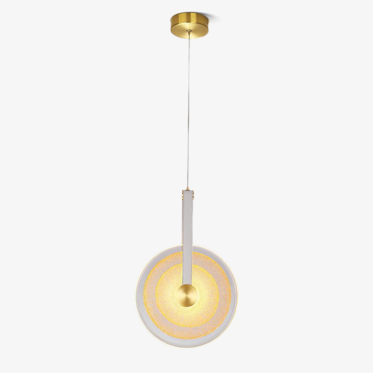 Zusk Leather Classic Pendant Lamp-Neutral Decor