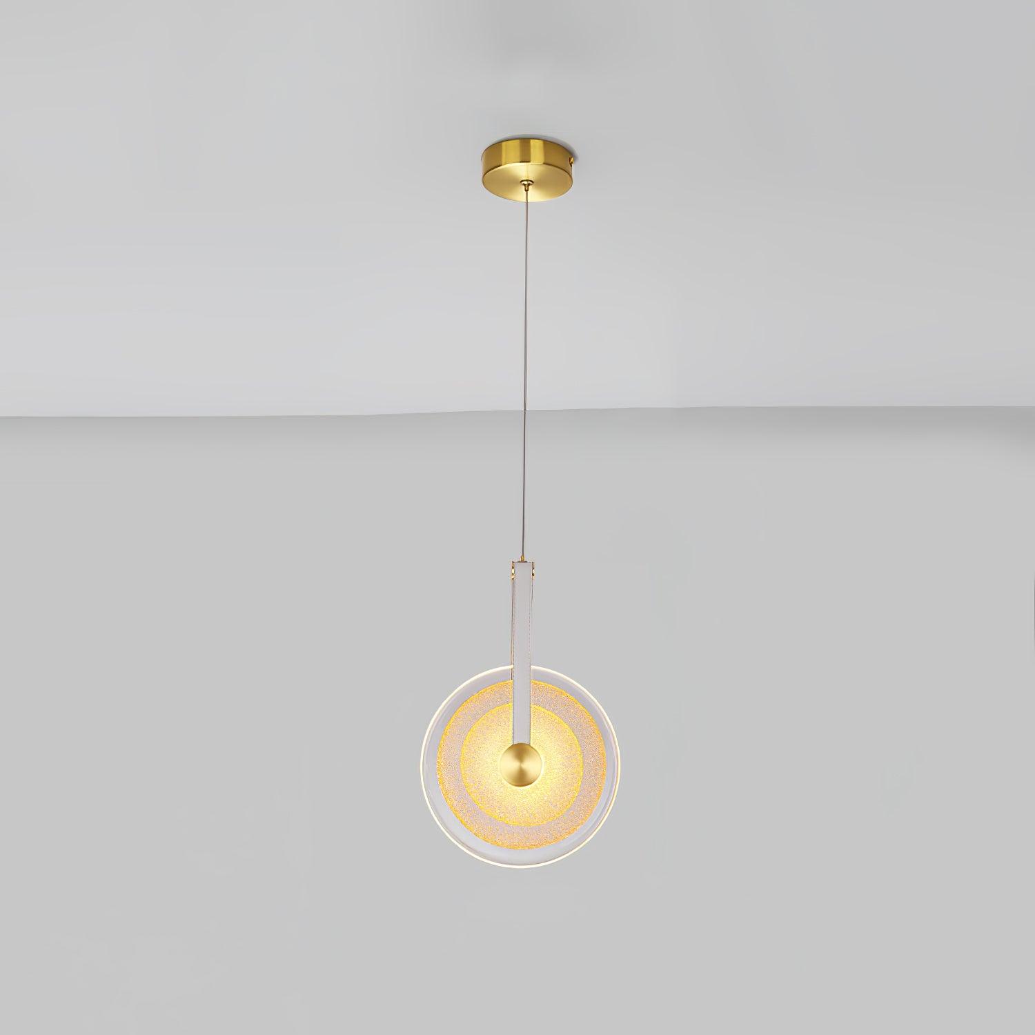 Zusk Leather Classic Pendant Lamp-Neutral Decor
