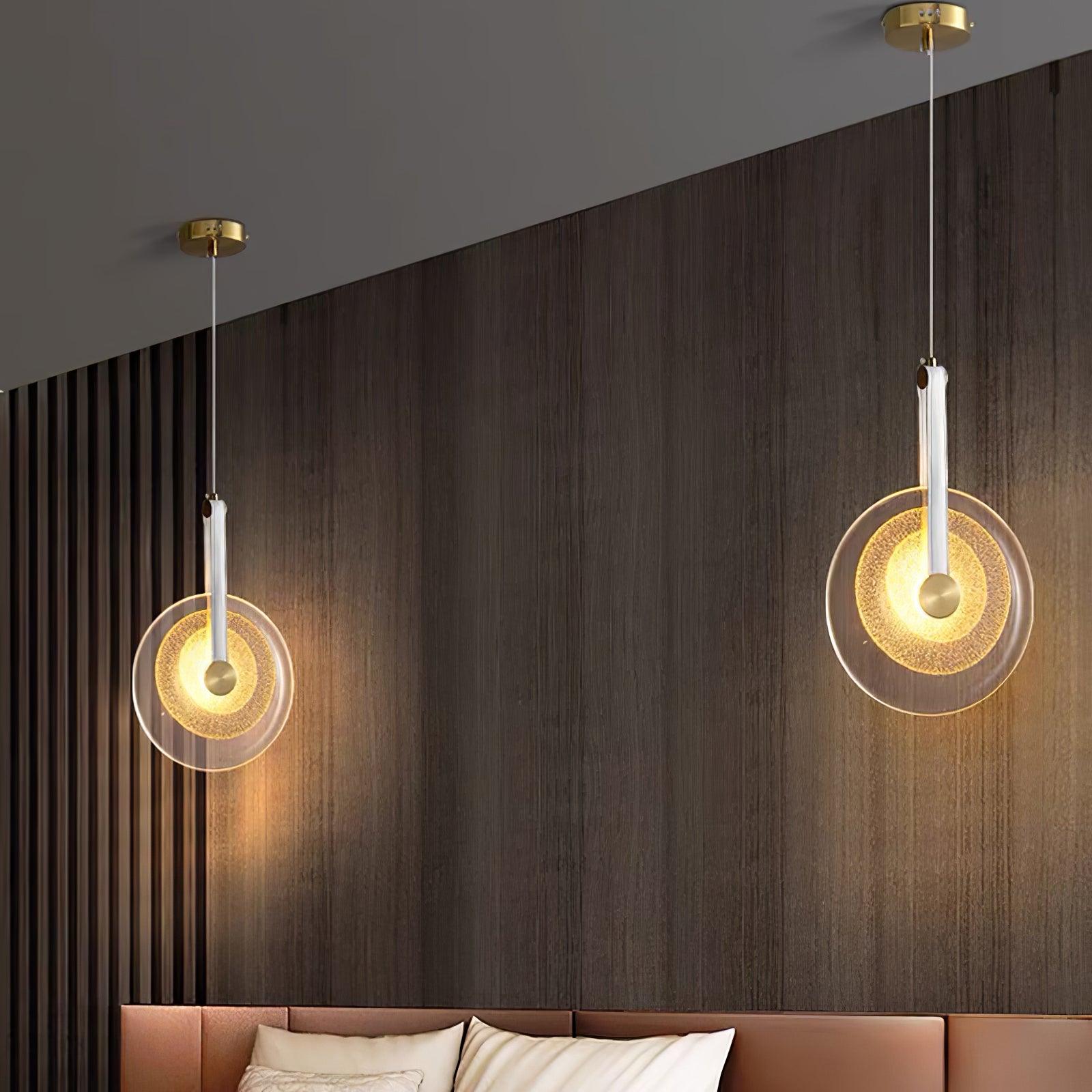 Zusk Leather Classic Pendant Lamp-Neutral Decor