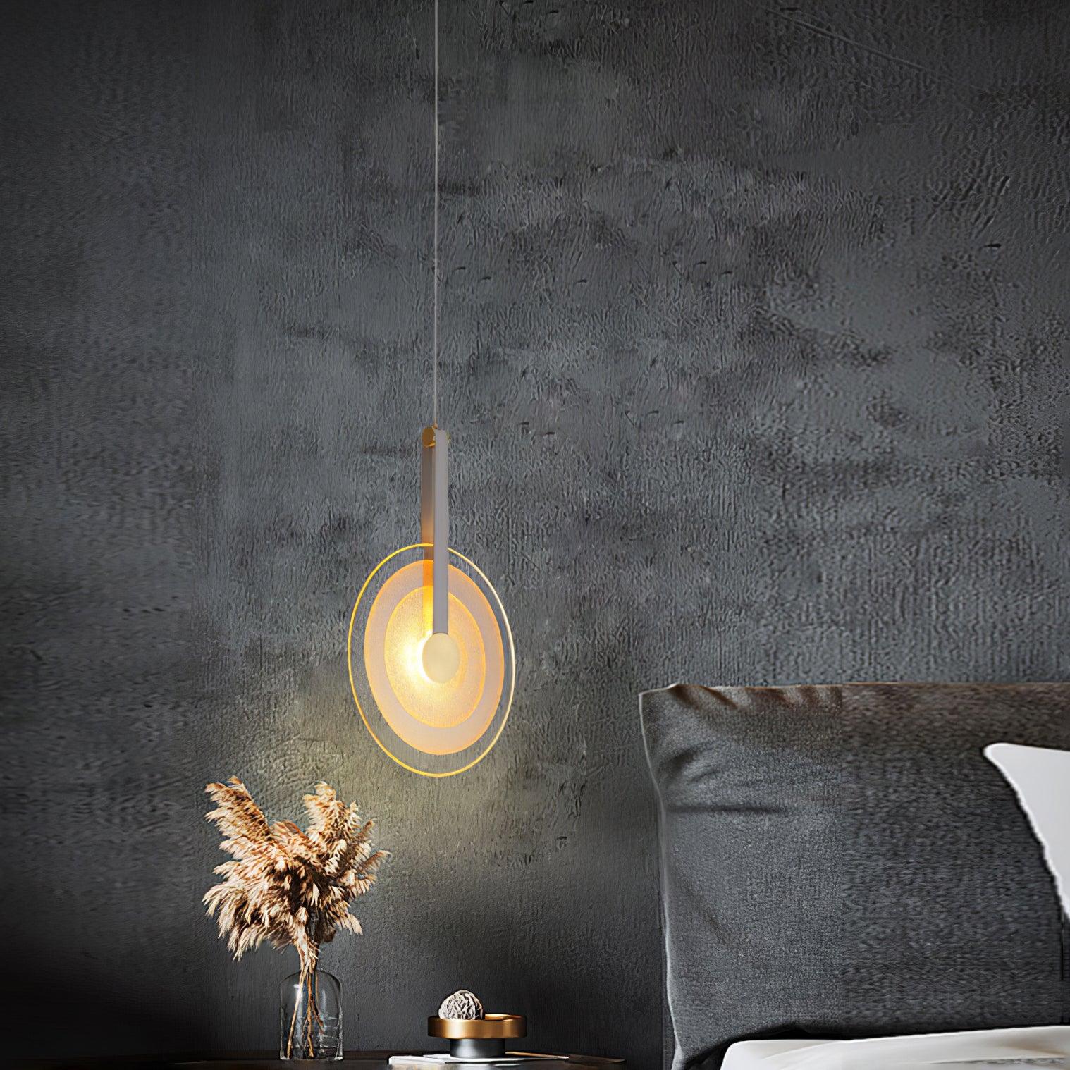 Zusk Leather Classic Pendant Lamp-Neutral Decor
