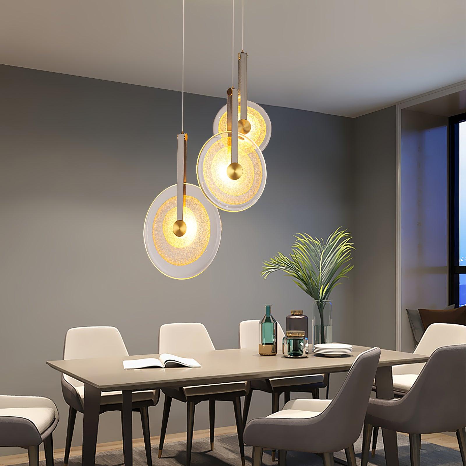 Zusk Leather Classic Pendant Lamp-Neutral Decor