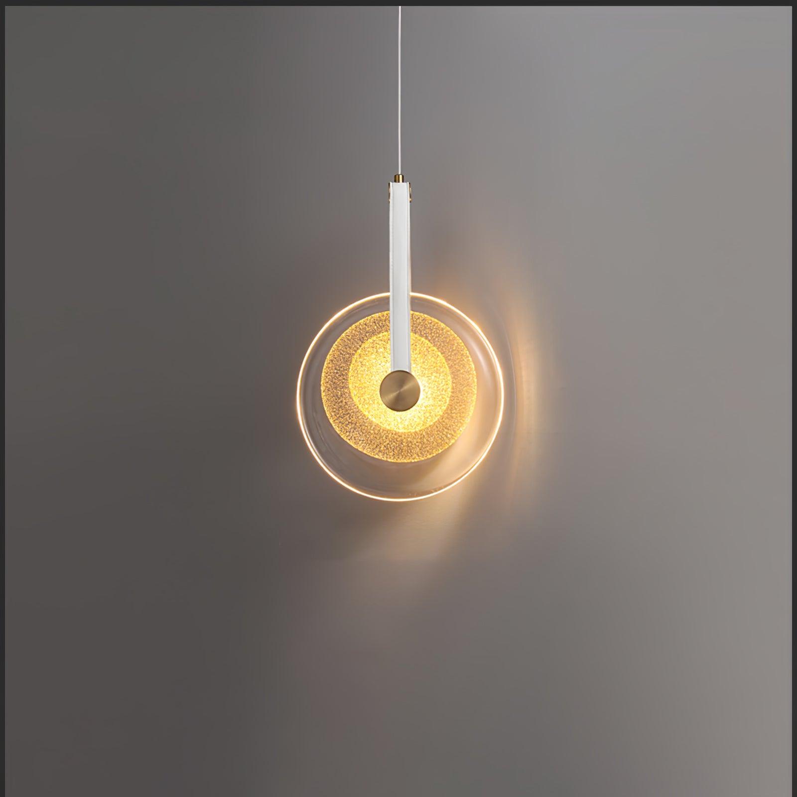 Zusk Leather Classic Pendant Lamp-Neutral Decor