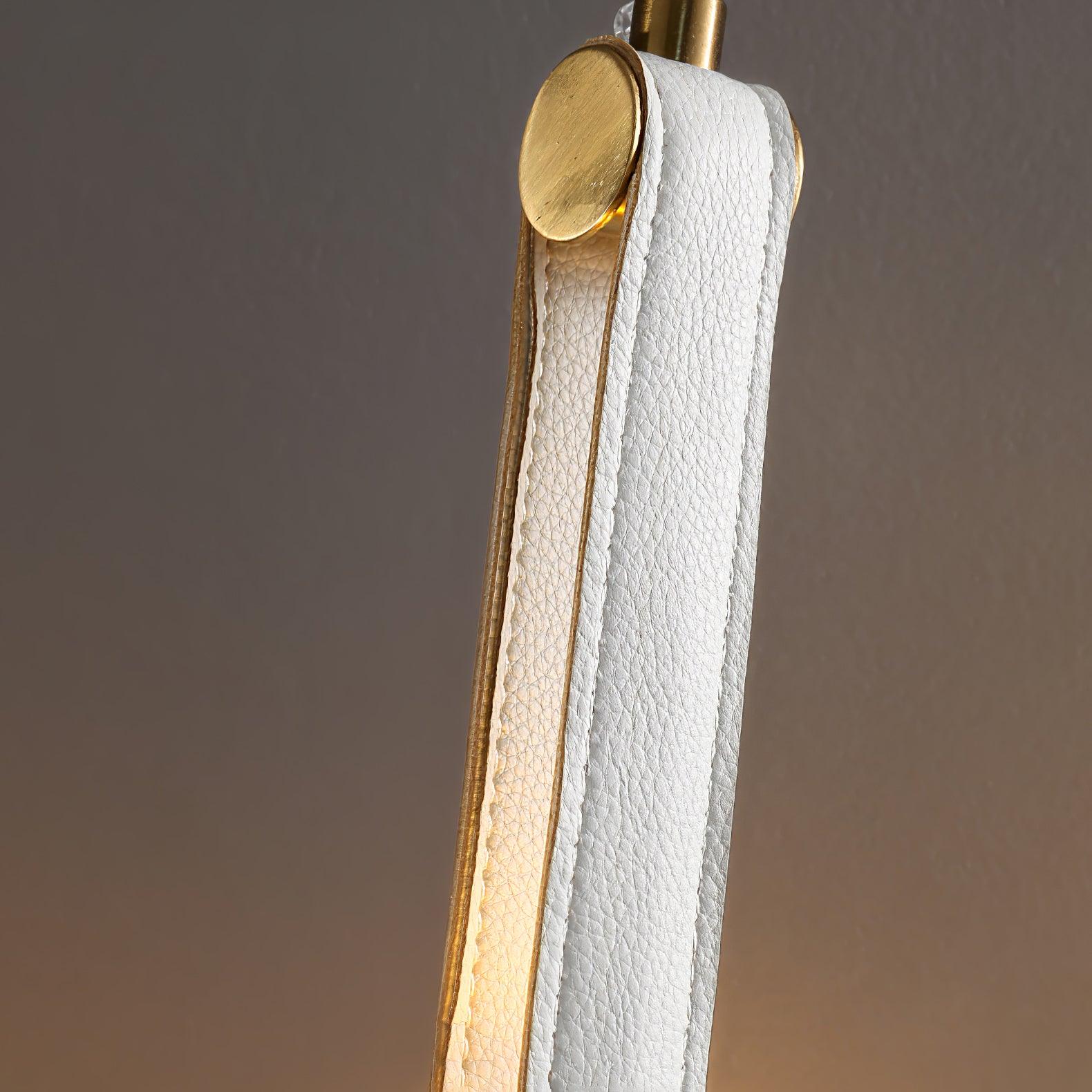 Zusk Leather Classic Pendant Lamp-Neutral Decor