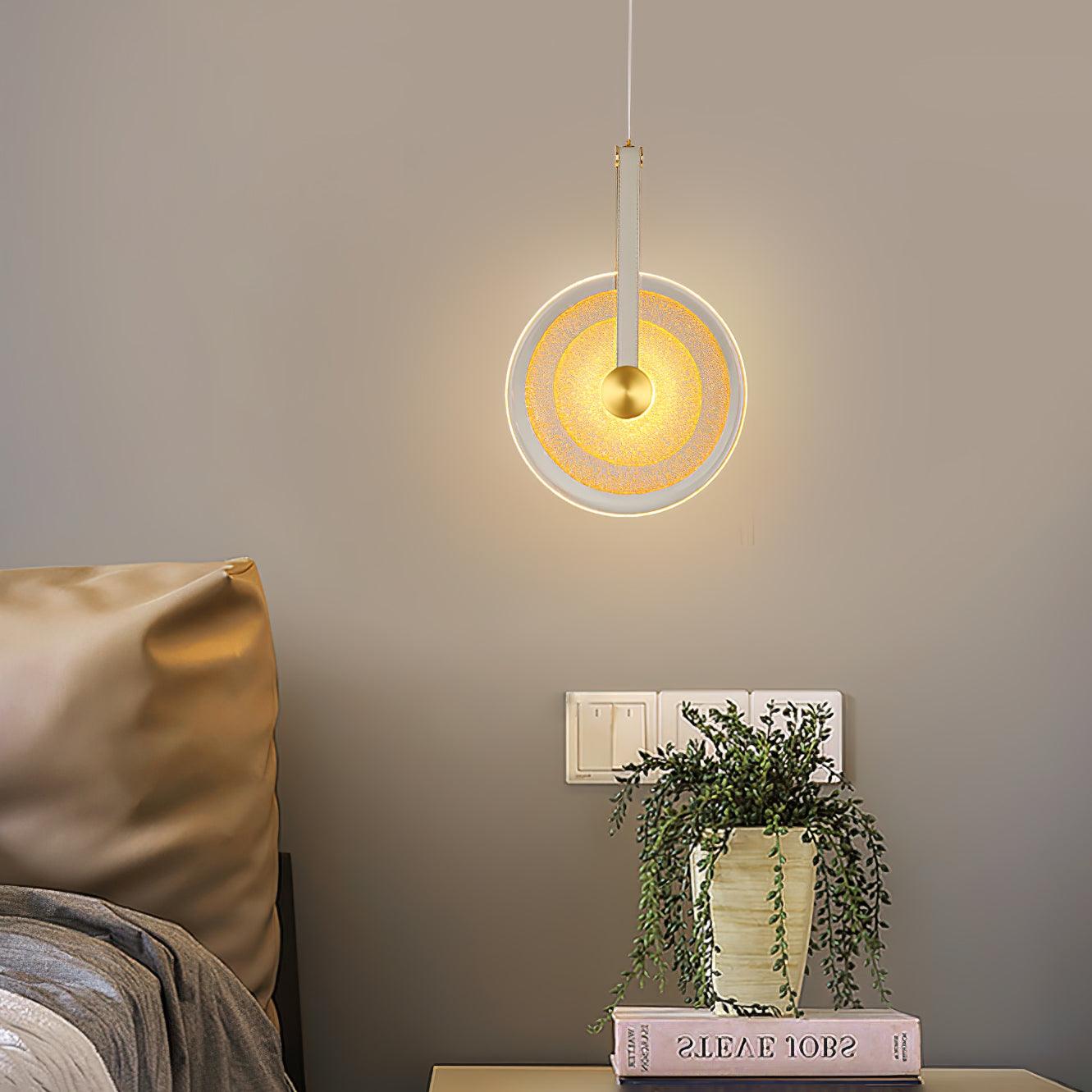 Zusk Leather Classic Pendant Lamp-Neutral Decor