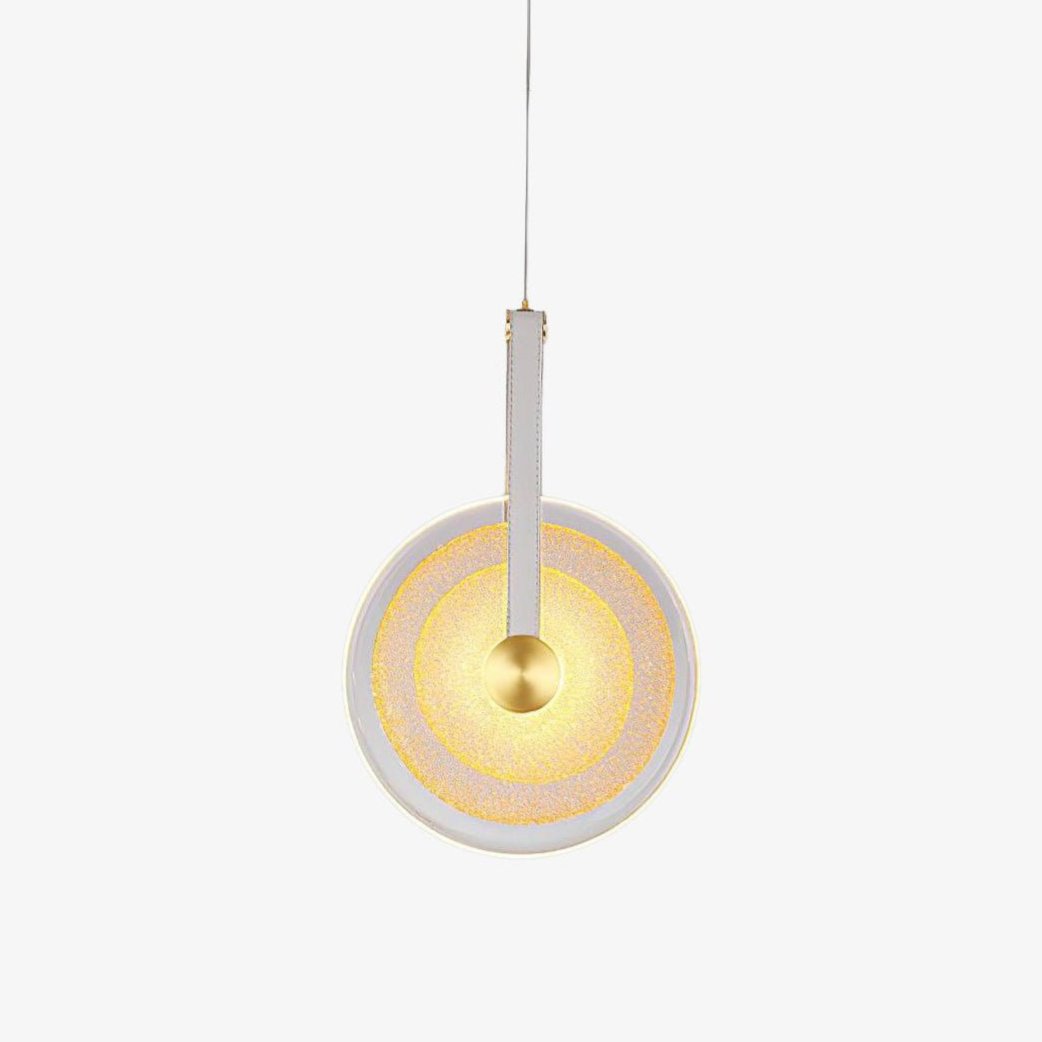Zusk Leather Classic Pendant Lamp-Neutral Decor