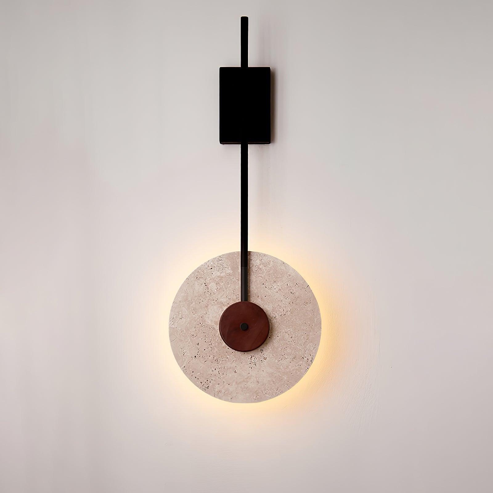 Elysia Travertine Wall Light-Neutral Decor