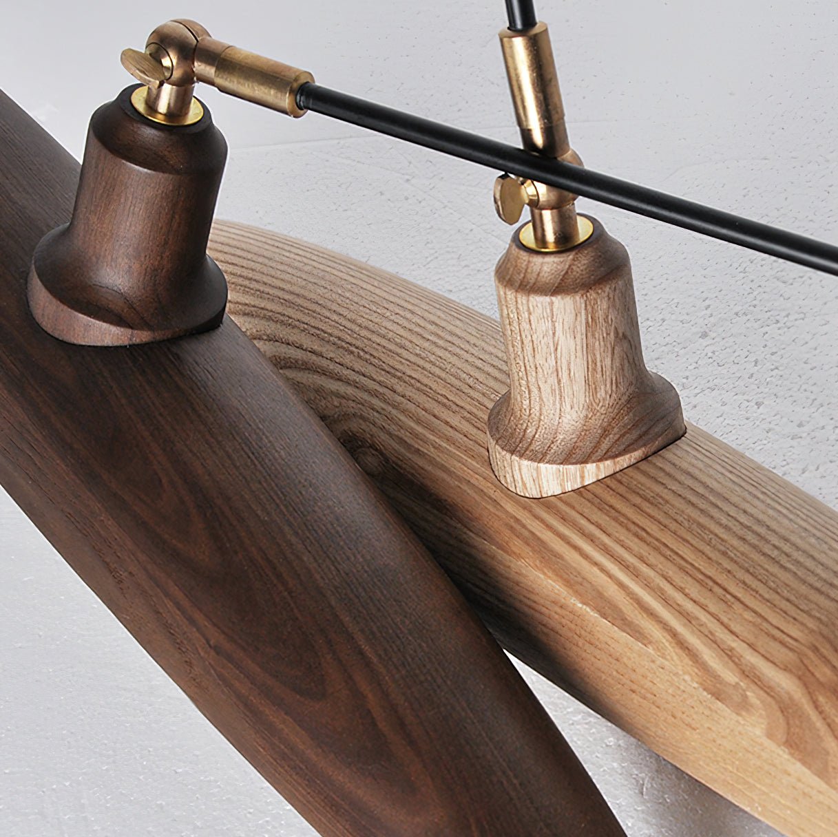 Zelirira Blade Wood Pendant Light-Neutral Decor