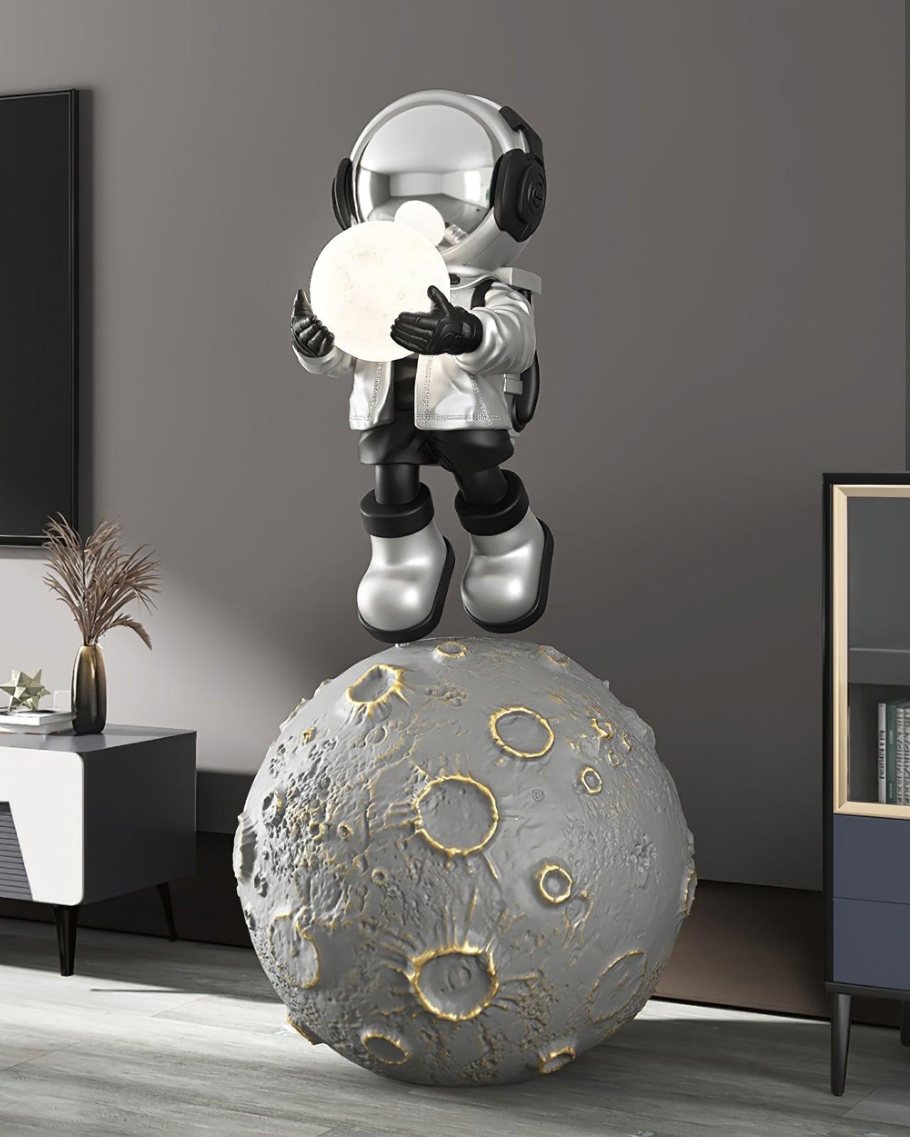 Evelo Modern Resin Floor Lamp-Neutral Decor