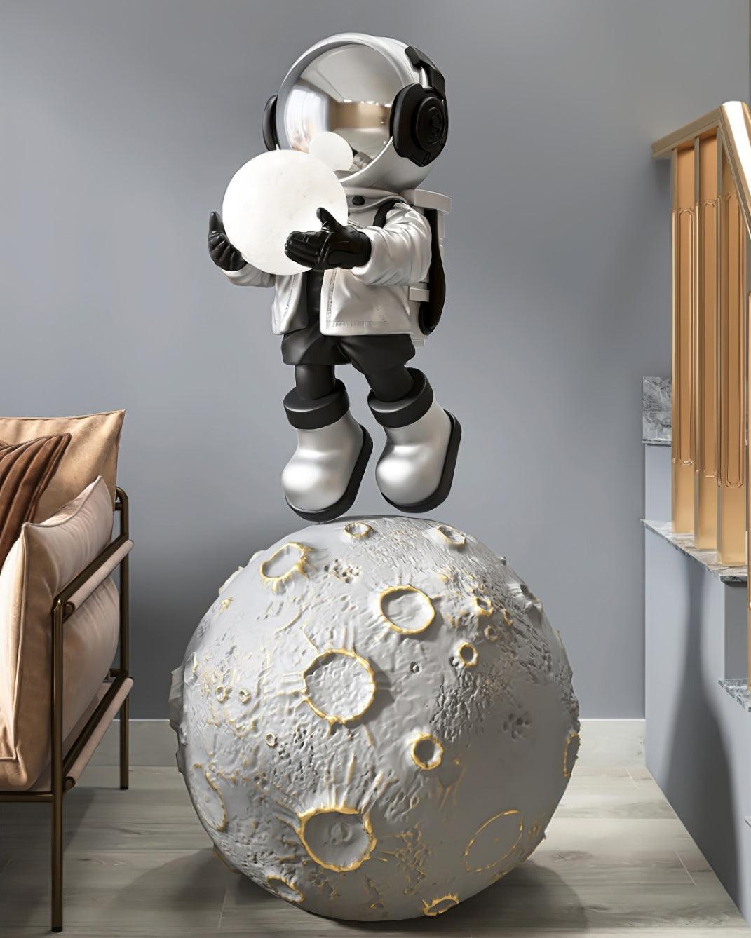 Evelo Modern Resin Floor Lamp-Neutral Decor