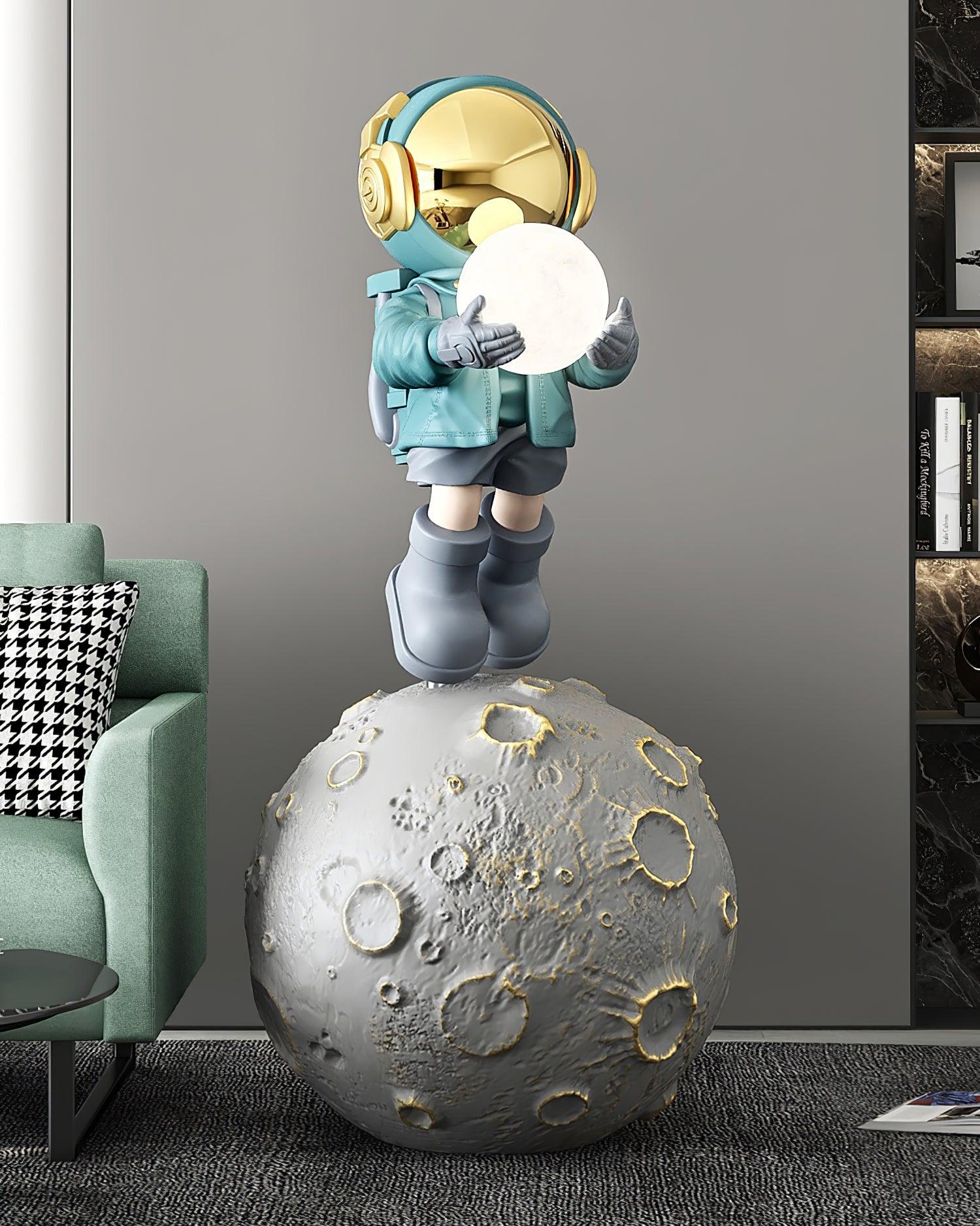 Evelo Modern Resin Floor Lamp-Neutral Decor