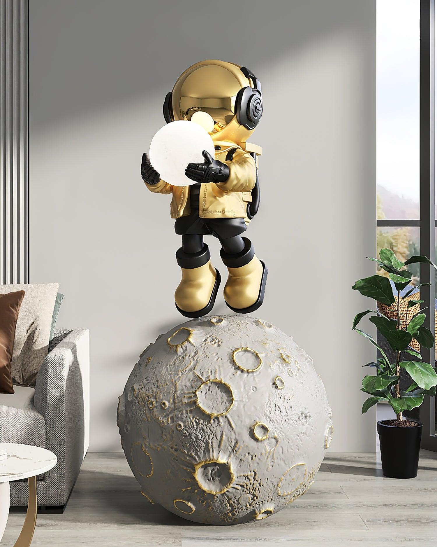 Evelo Modern Resin Floor Lamp-Neutral Decor