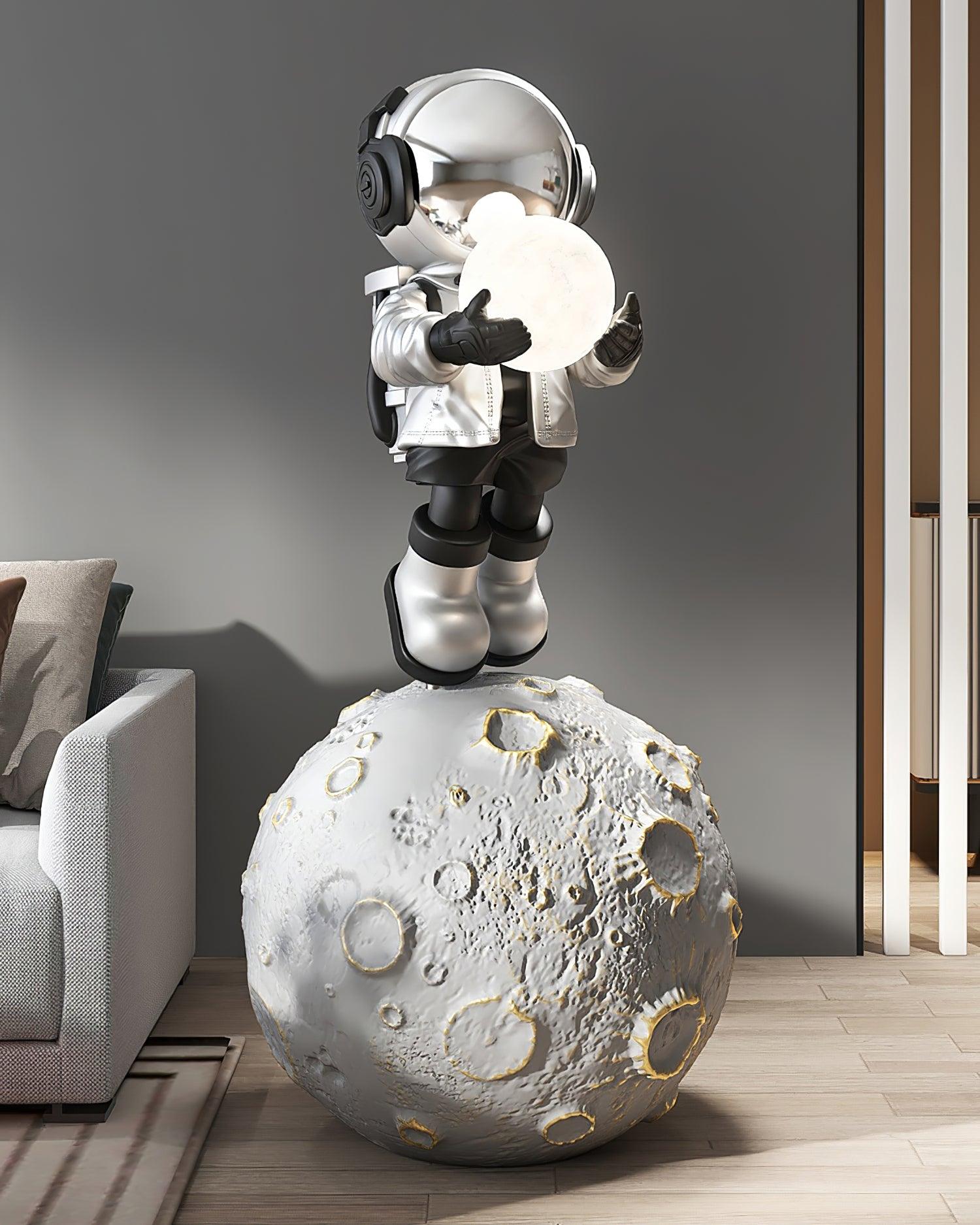 Evelo Modern Resin Floor Lamp-Neutral Decor