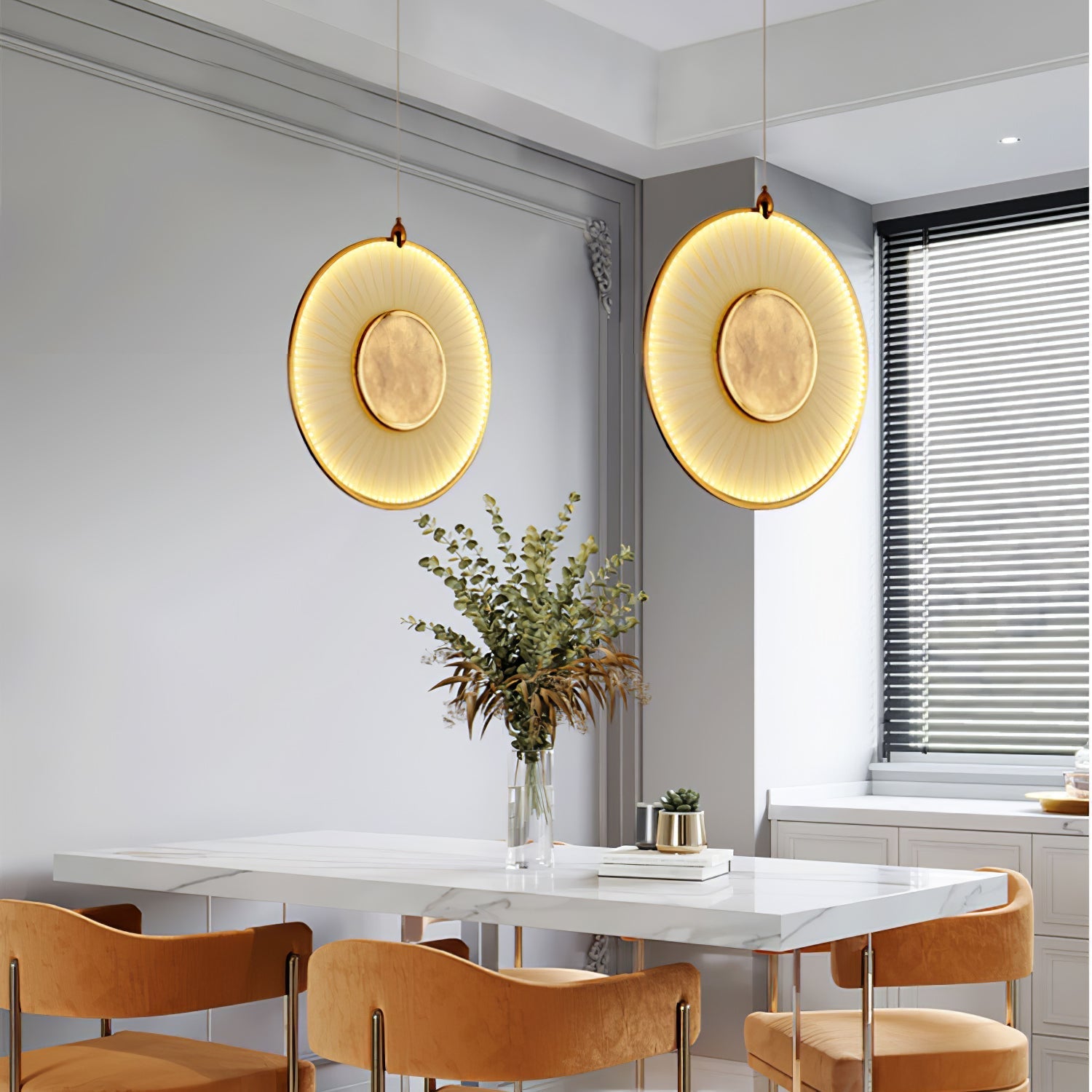 Nolan Modern Pendant Light-Neutral Decor