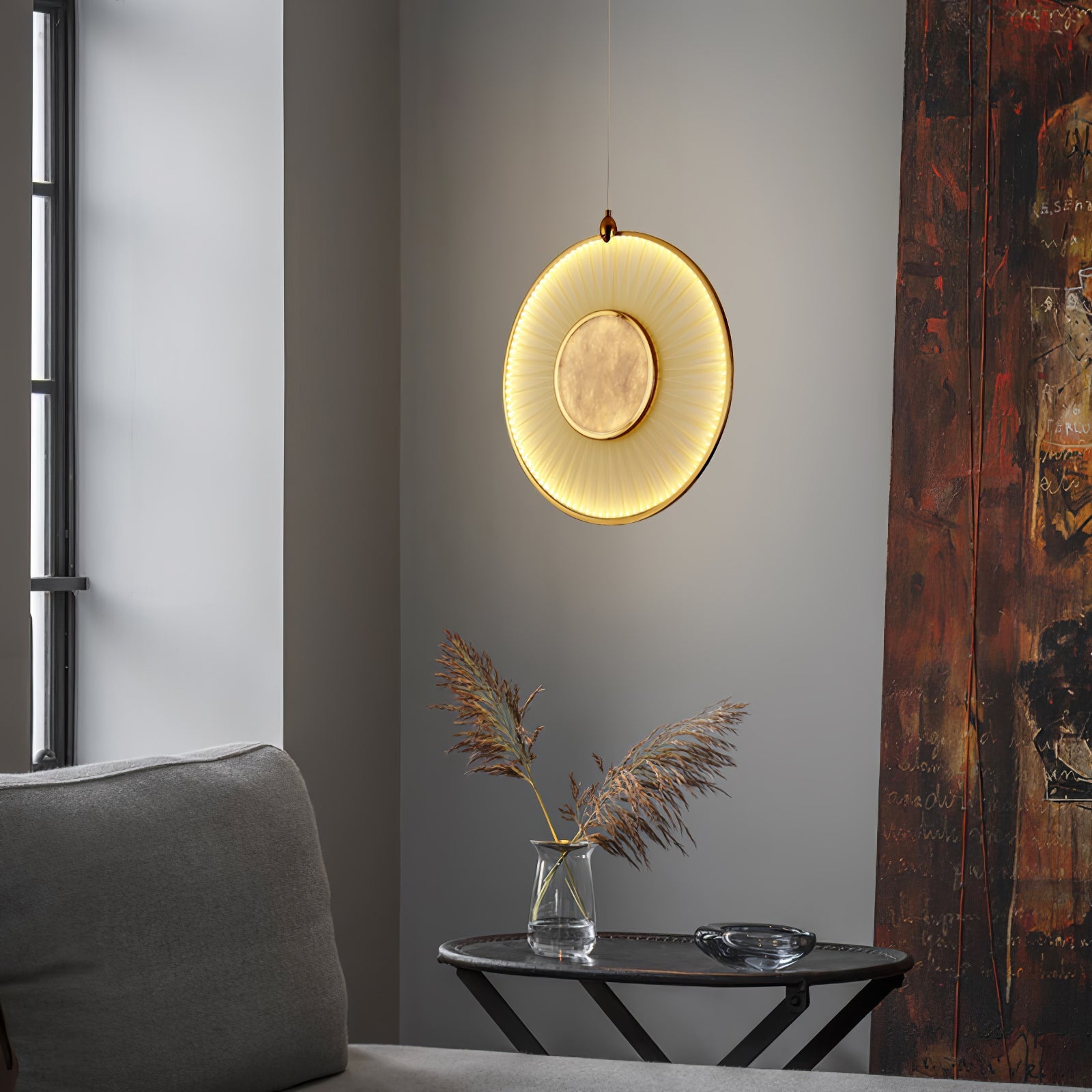 Nolan Modern Pendant Light-Neutral Decor