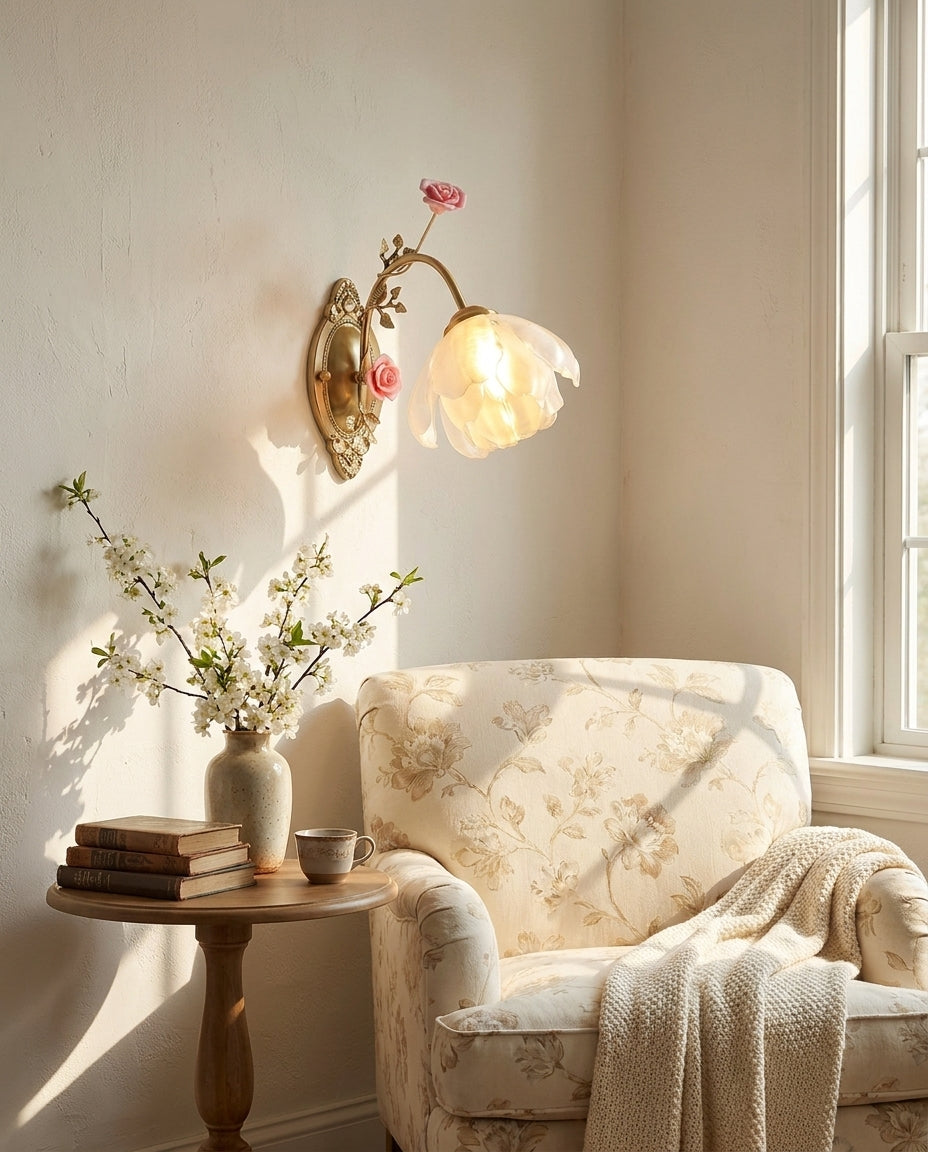 Rosette Wall Sconce