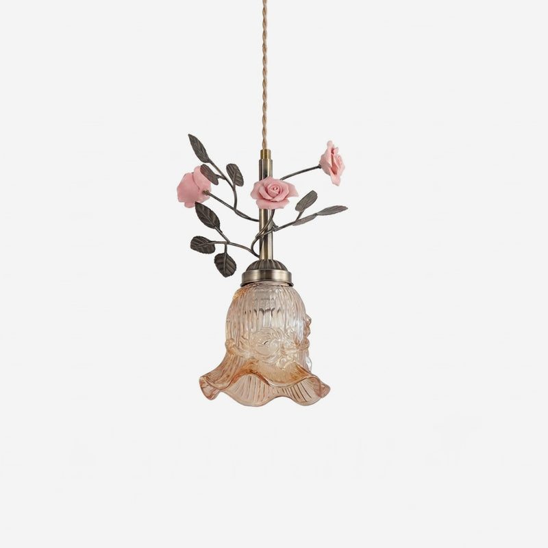 Rosette Pendant Light