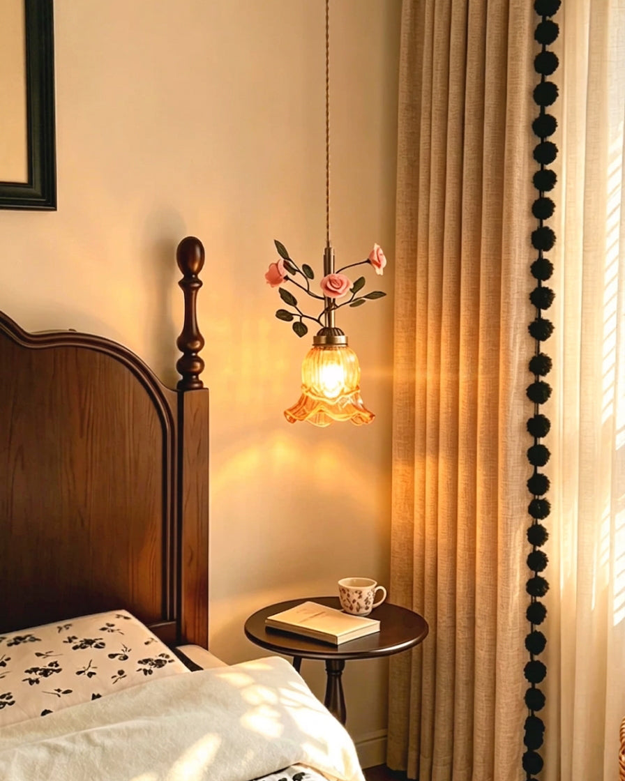 Rosette Pendant Light