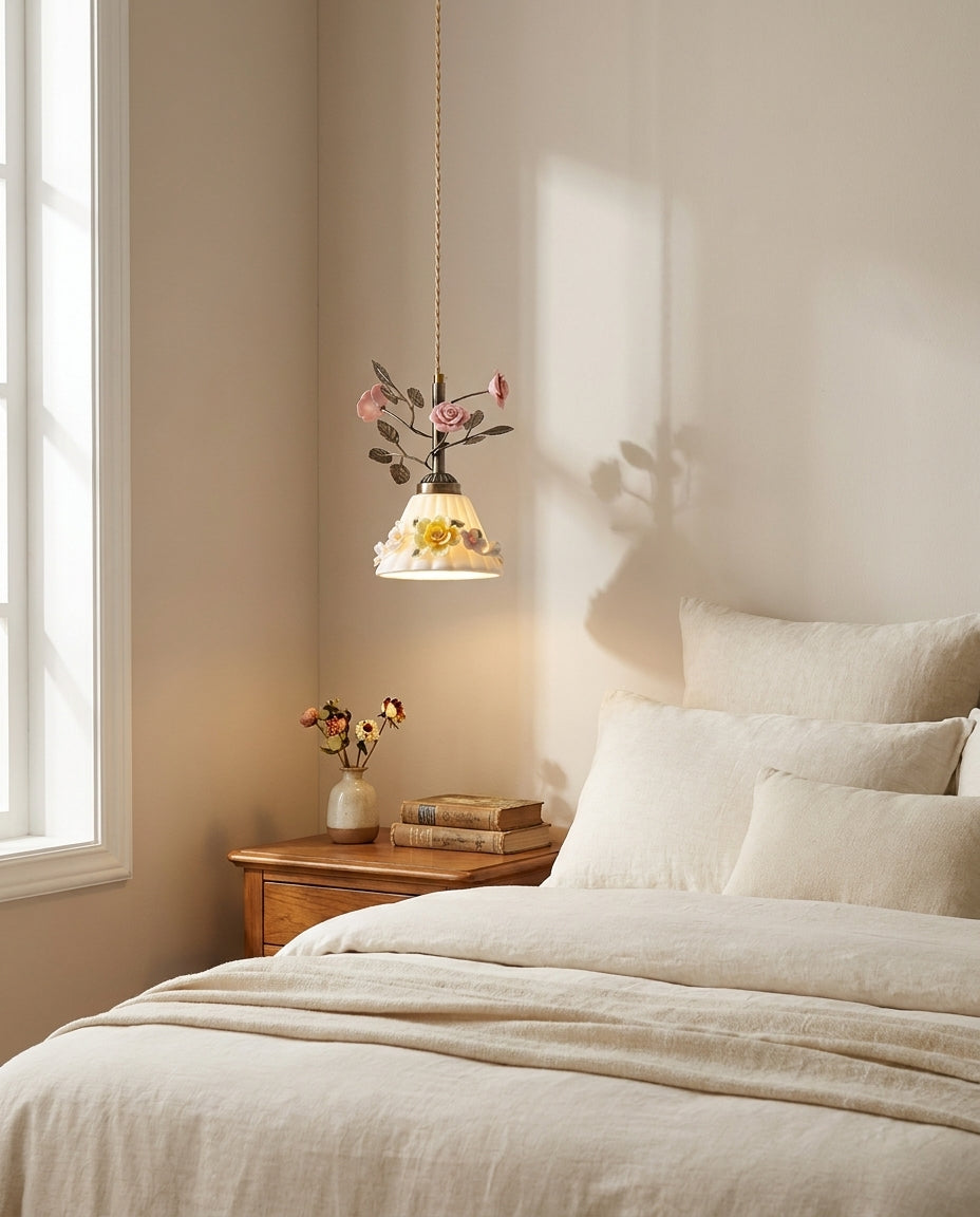 Rosette Pendant Light