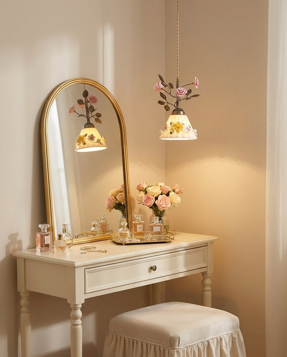 Rosette Pendant Light