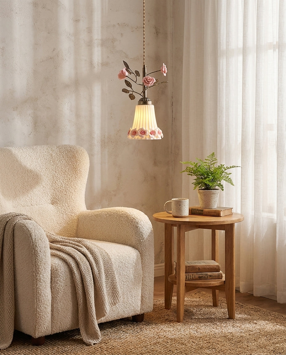 Rosette Pendant Light