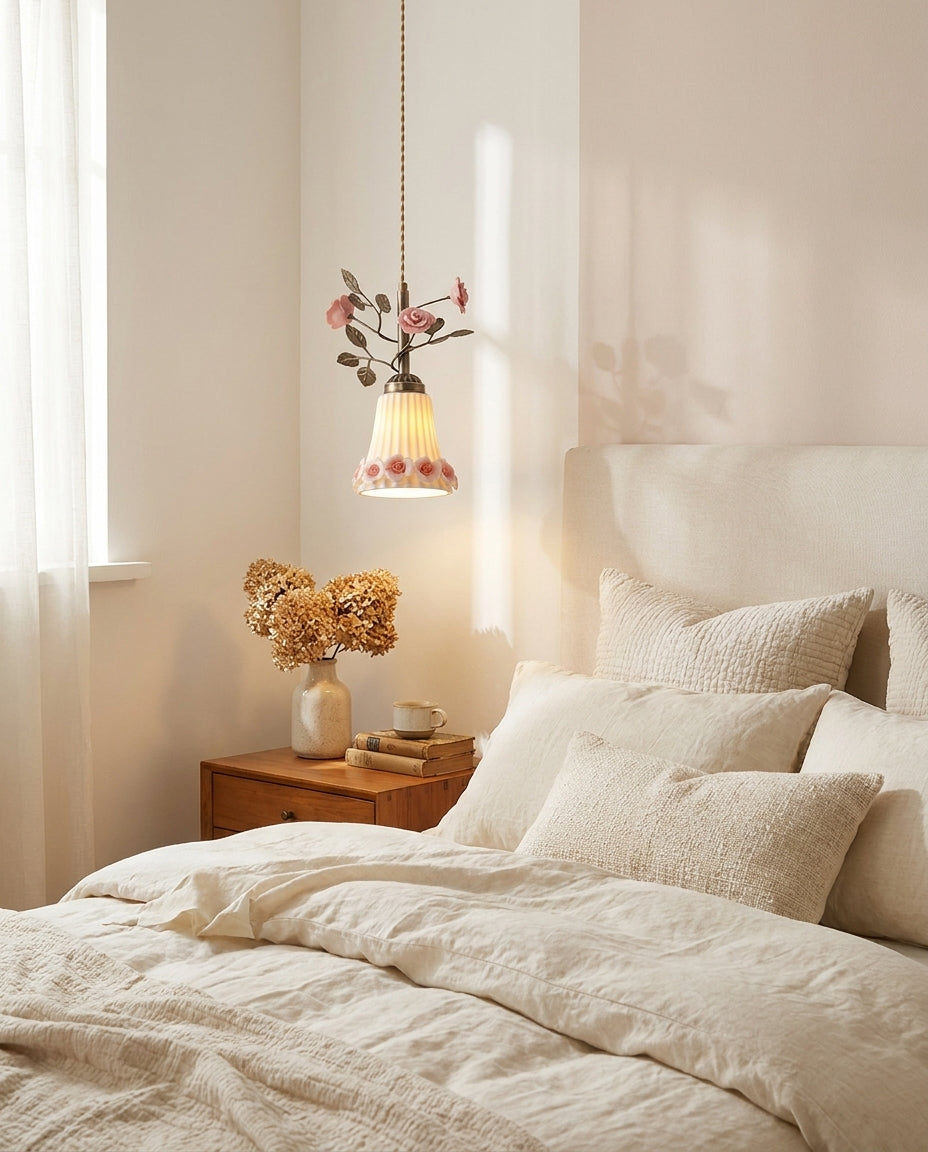Rosette Pendant Light
