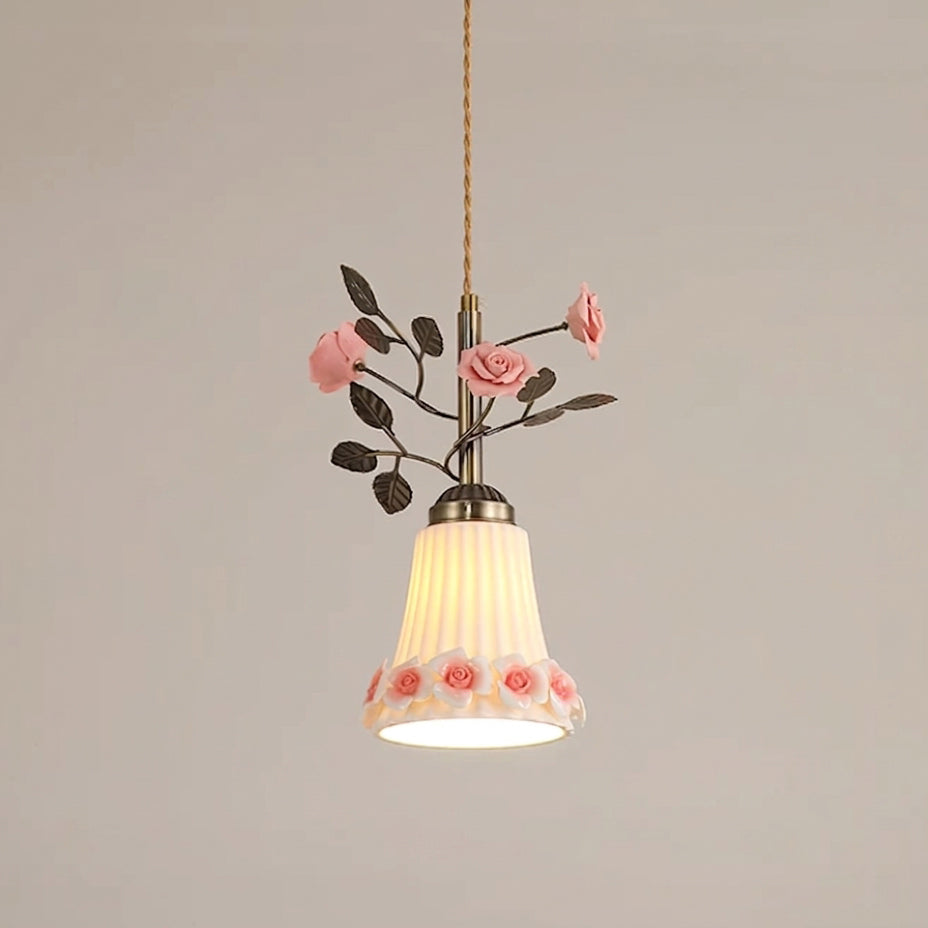 Rosette Pendant Light