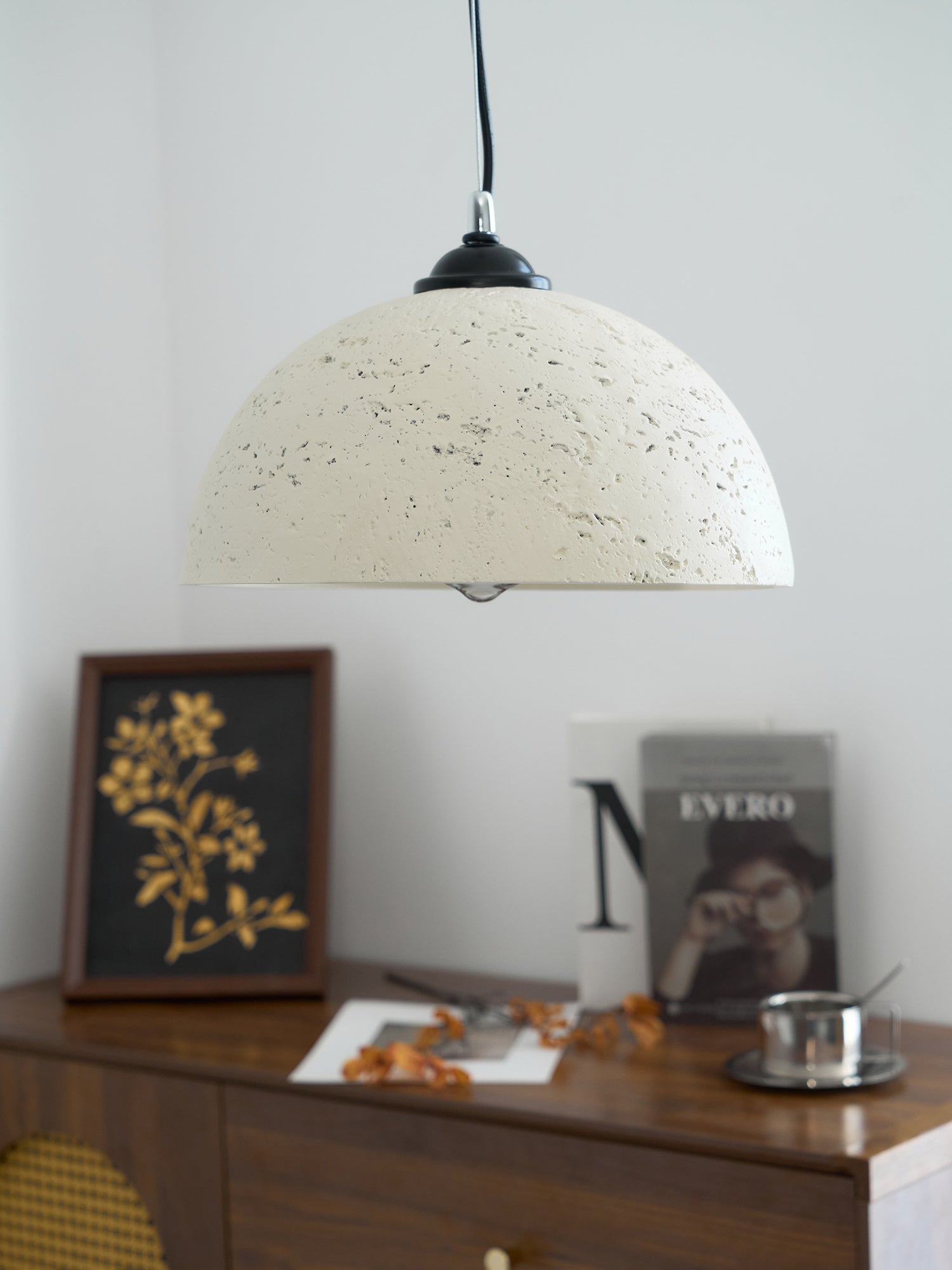 Dar Classic Retro Pendant Light-Neutral Decor