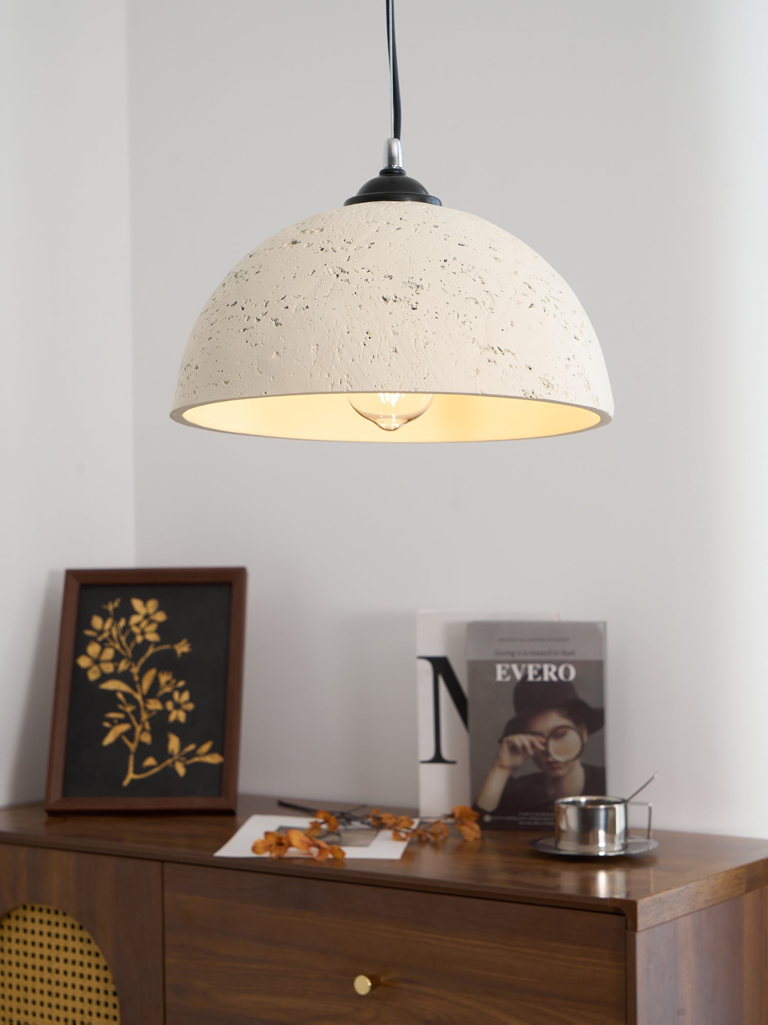 Dar Classic Retro Pendant Light-Neutral Decor