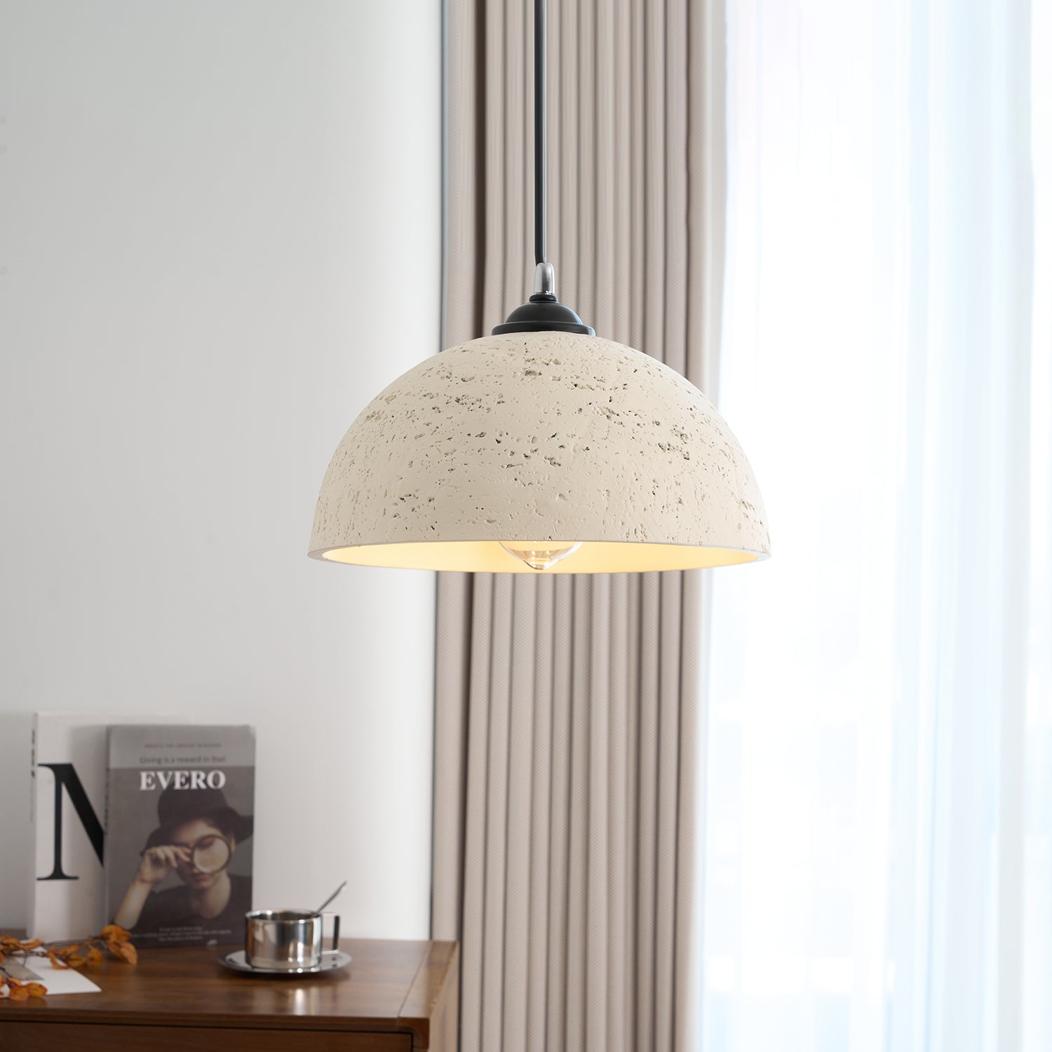 Dar Classic Retro Pendant Light-Neutral Decor