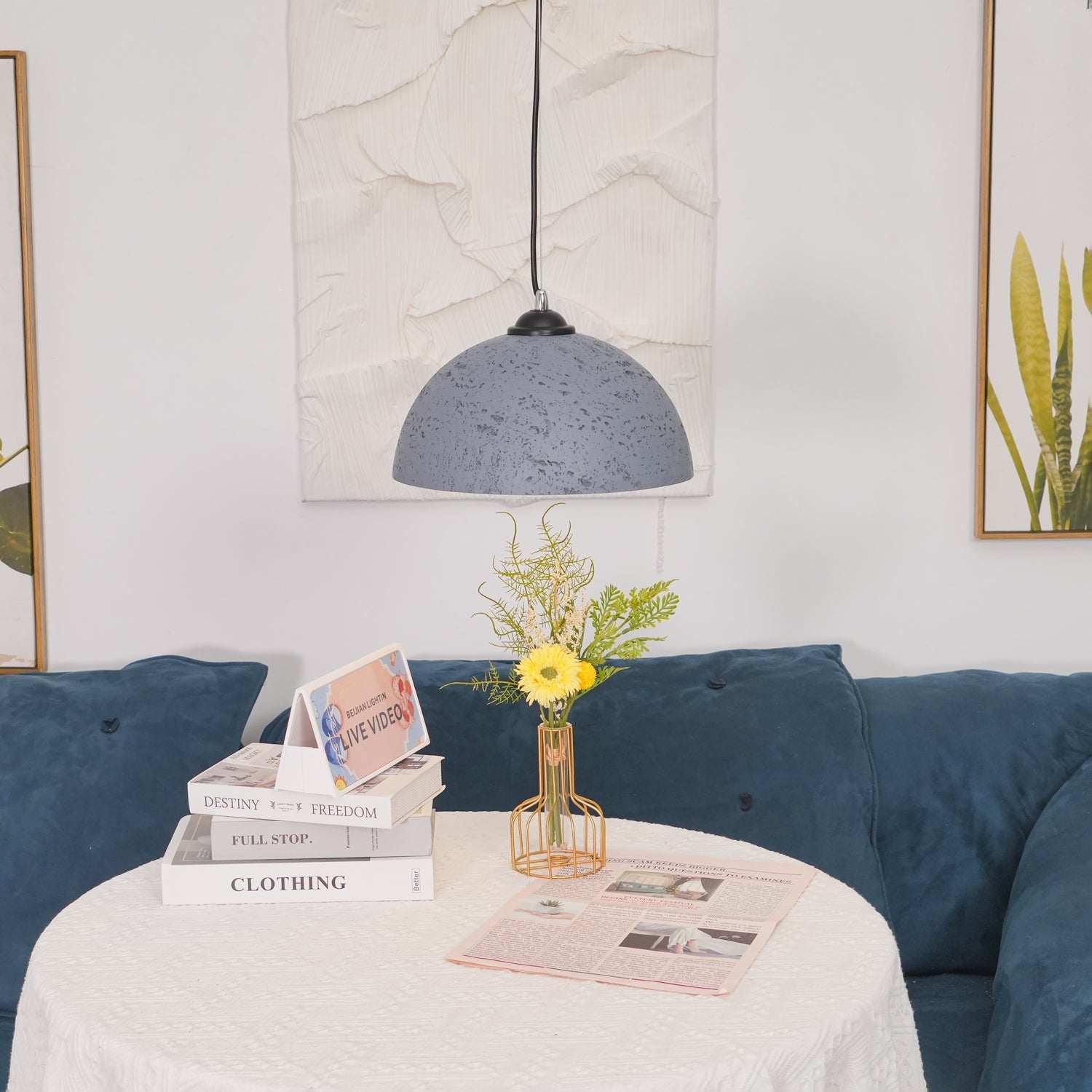 Dar Classic Retro Pendant Light-Neutral Decor
