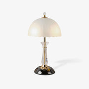Belle Domed Glass Table Light-Neutral Decor