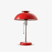 Domo Chrome Mushroom Table Lamp-Neutral Decor