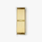 Lustra Wall Light Brass Oriental for Entryway-Neutral Decor