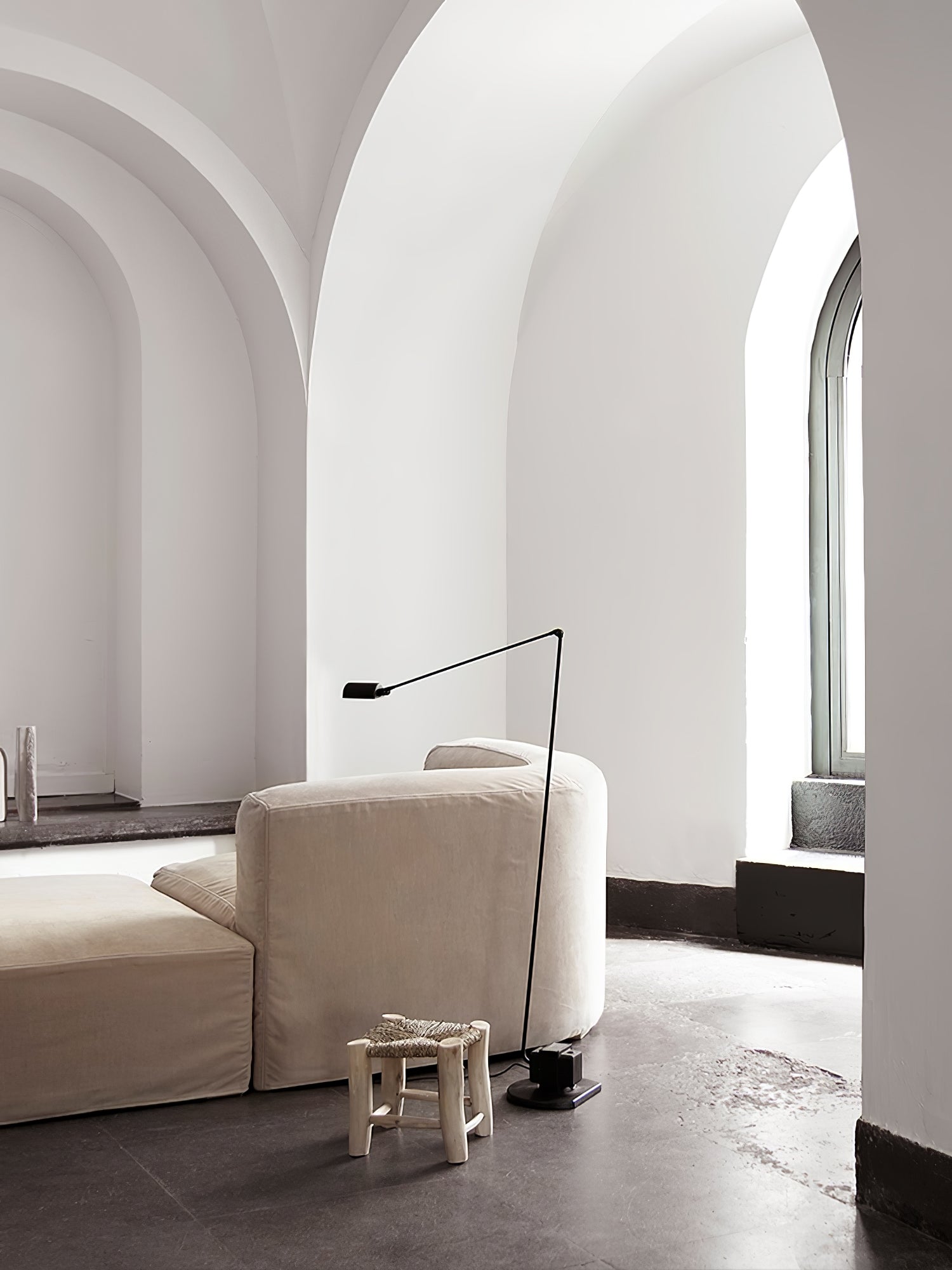 Nerilux Adjustable Floor Lamp-Neutral Decor