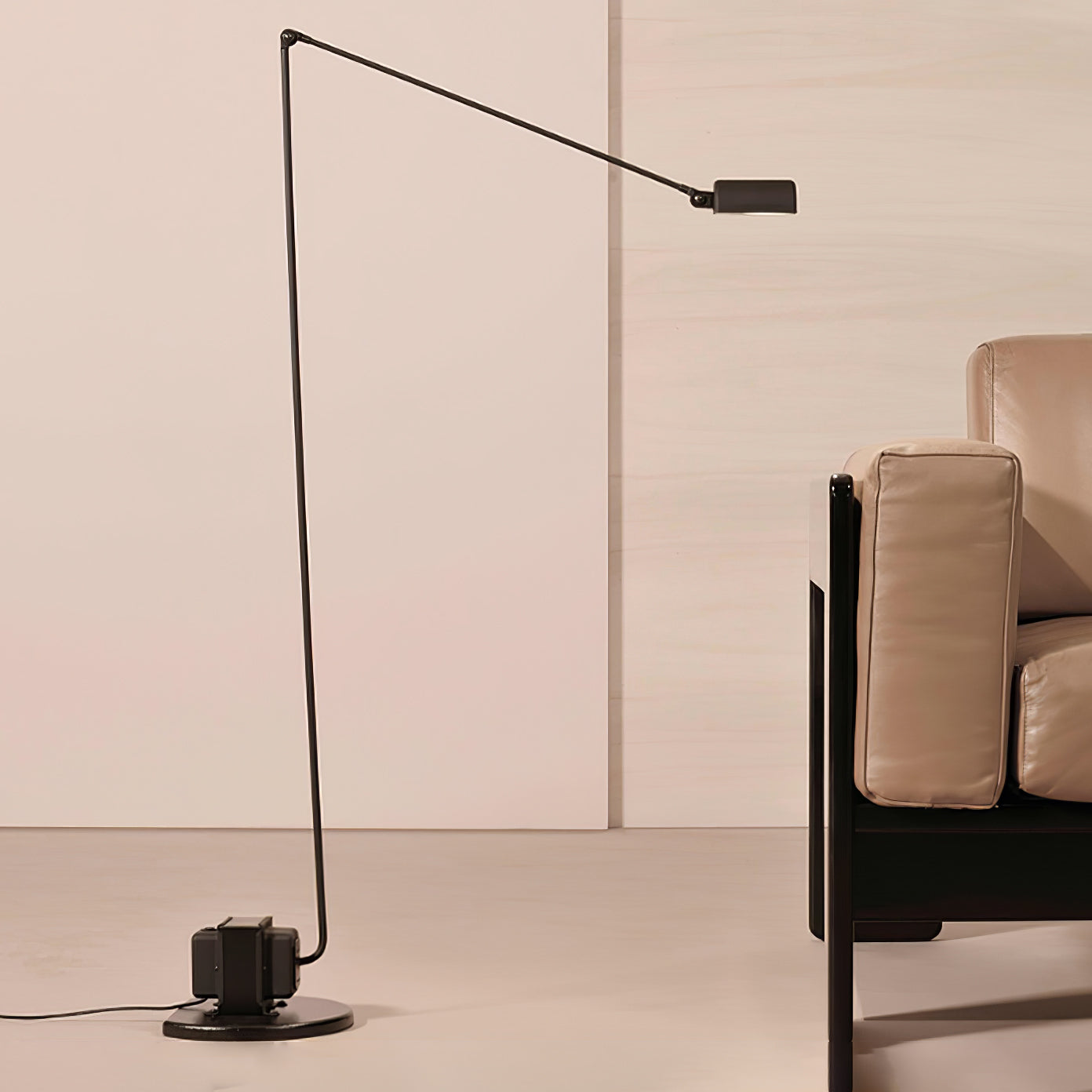 Nerilux Adjustable Floor Lamp-Neutral Decor