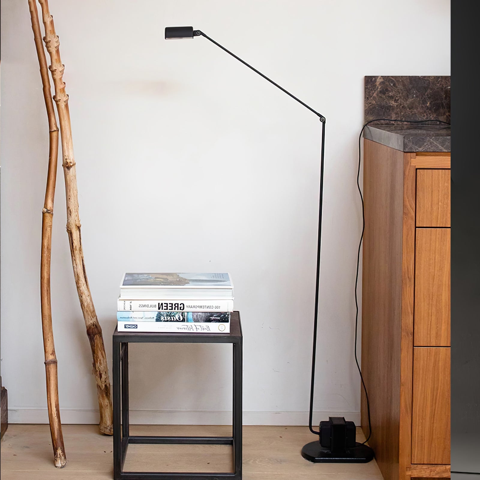 Nerilux Adjustable Floor Lamp-Neutral Decor