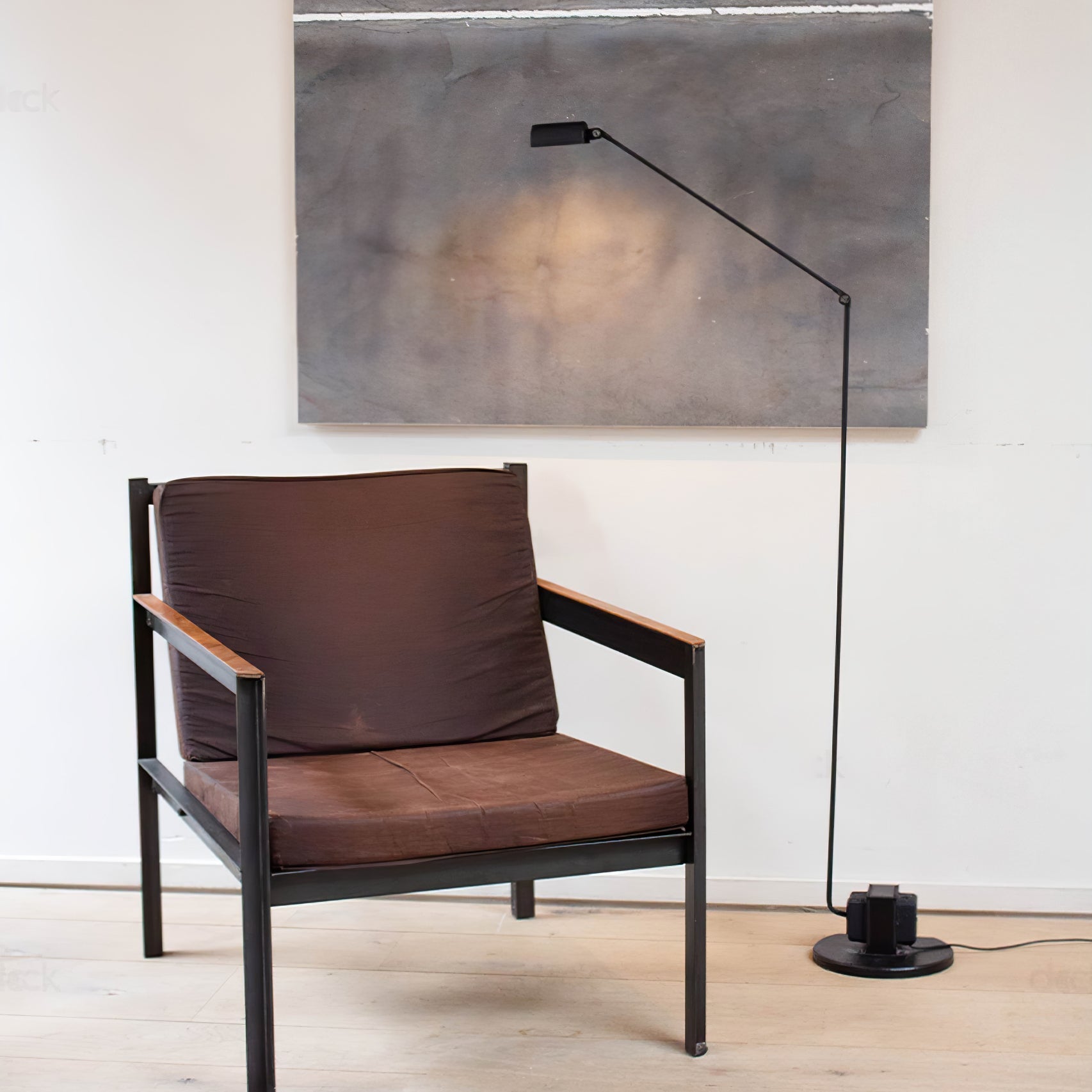 Nerilux Adjustable Floor Lamp-Neutral Decor