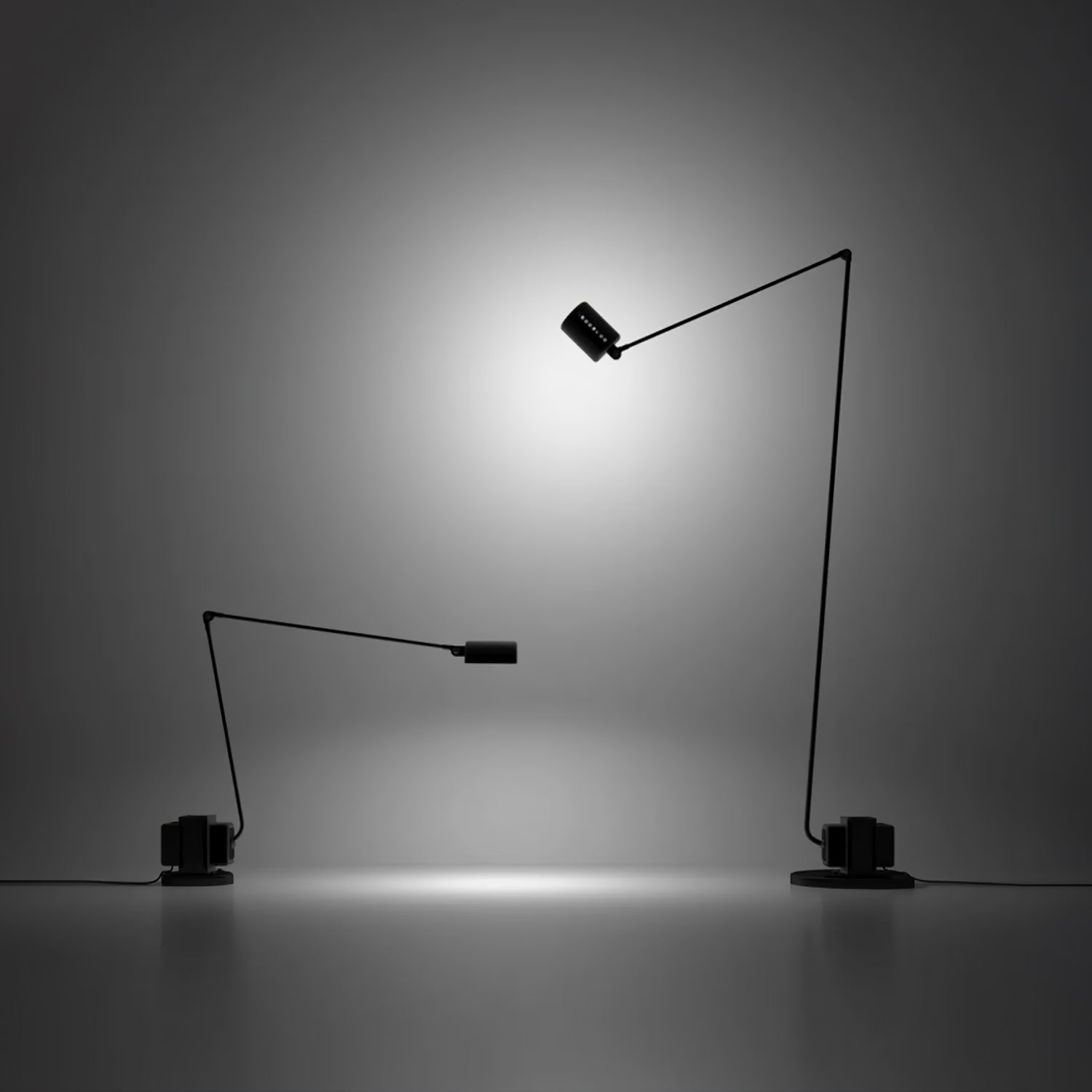 Nerilux Adjustable Floor Lamp-Neutral Decor