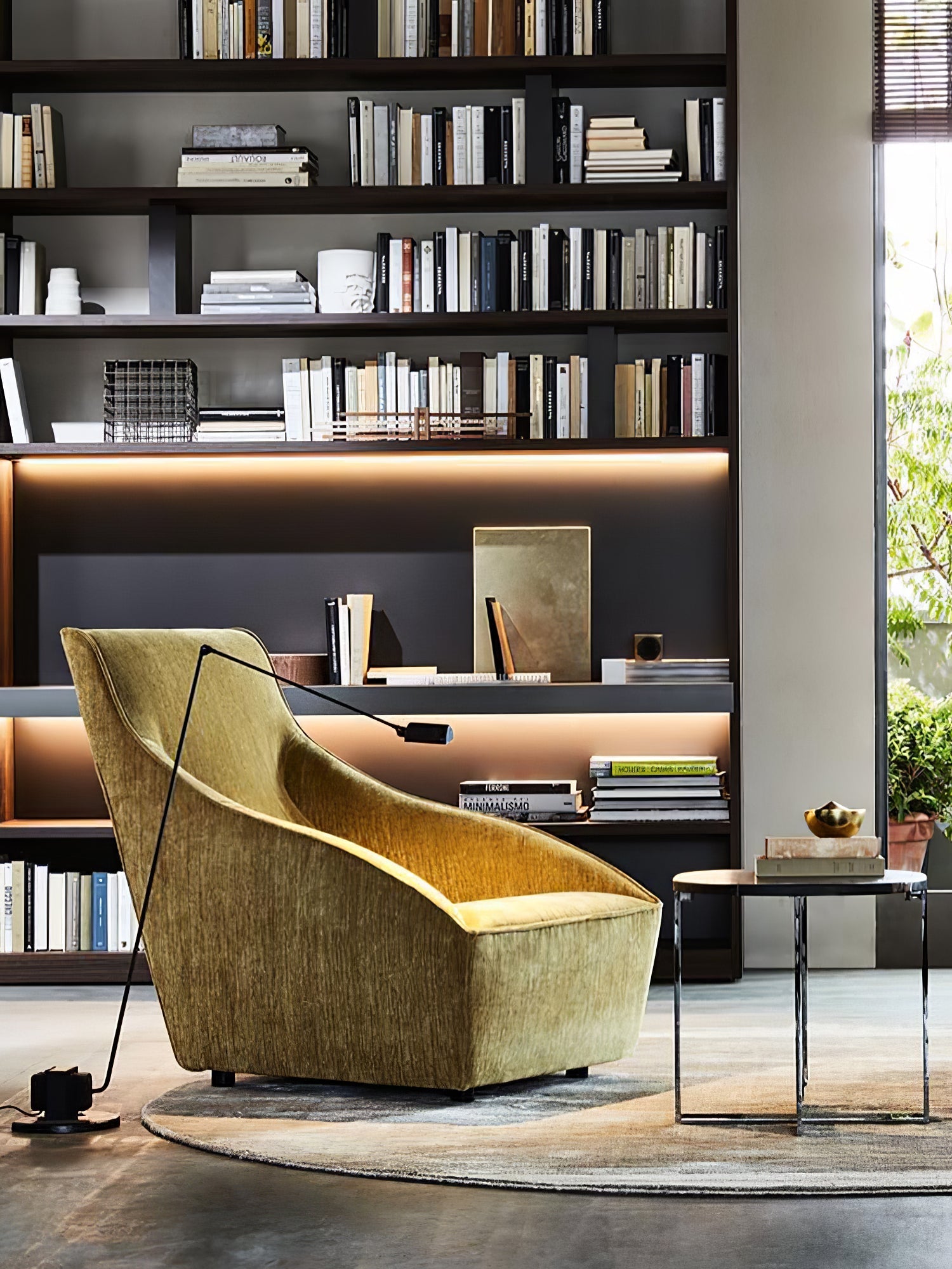 Nerilux Adjustable Floor Lamp-Neutral Decor