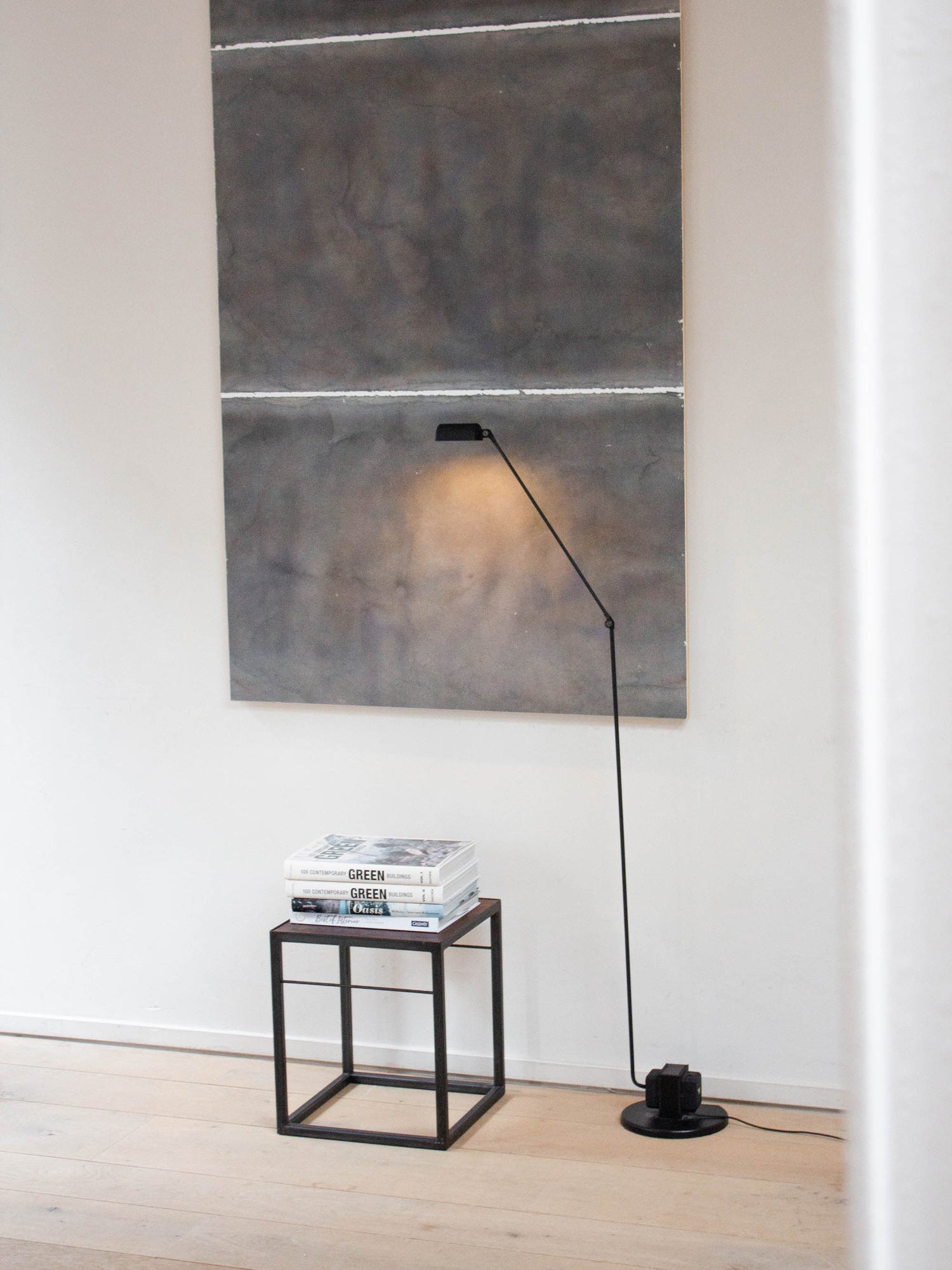 Nerilux Adjustable Floor Lamp-Neutral Decor
