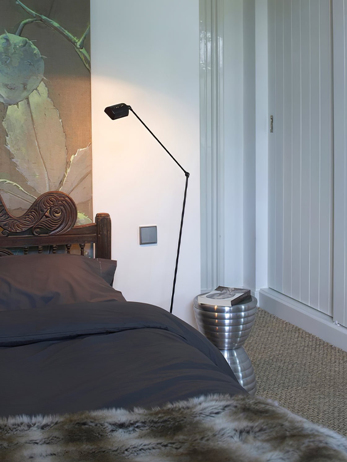 Nerilux Adjustable Floor Lamp-Neutral Decor