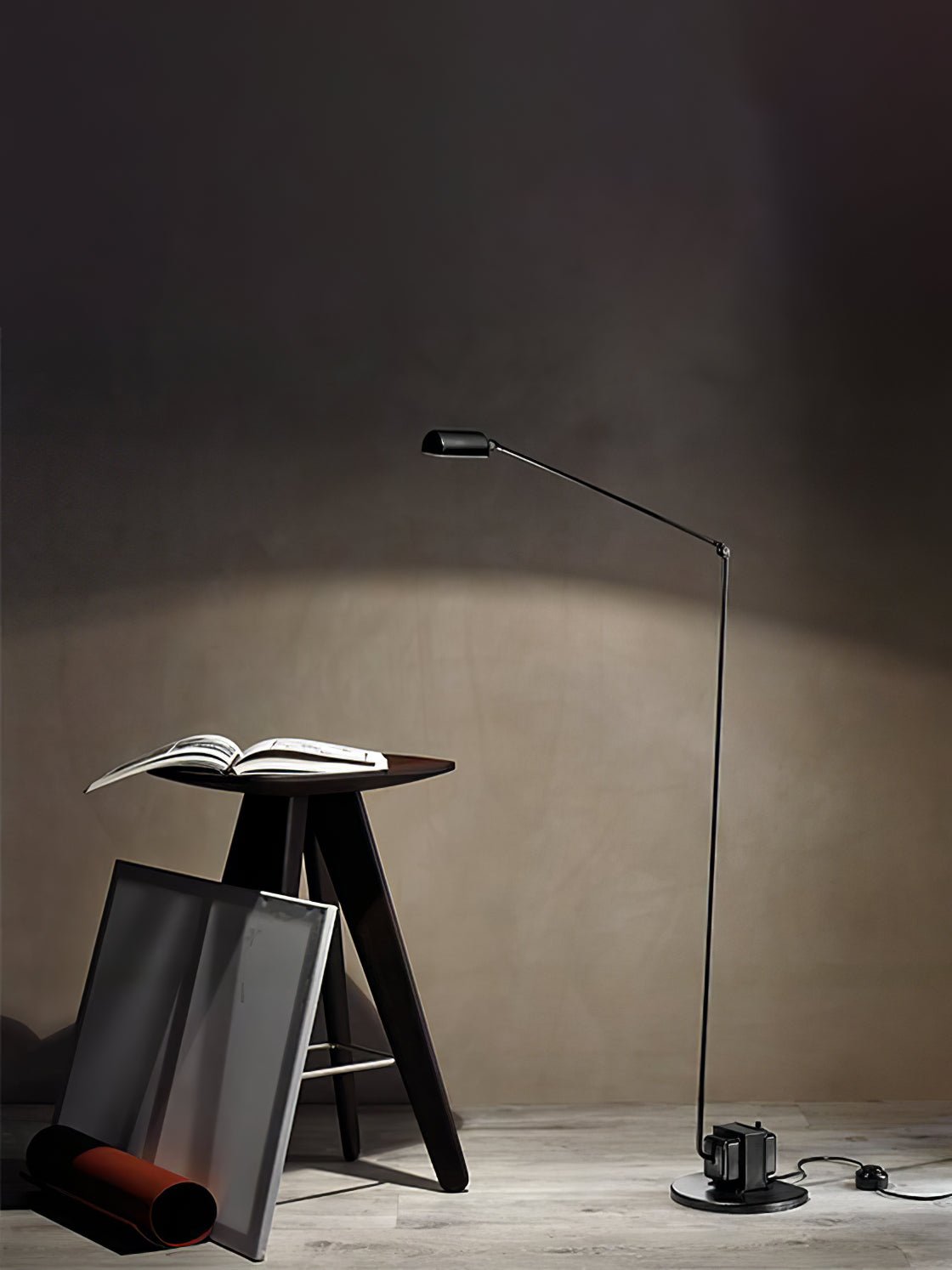Nerilux Adjustable Floor Lamp-Neutral Decor