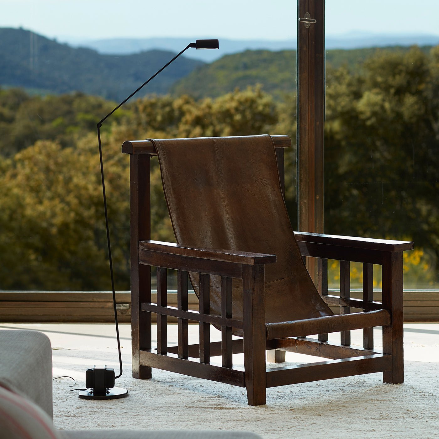 Nerilux Adjustable Floor Lamp-Neutral Decor
