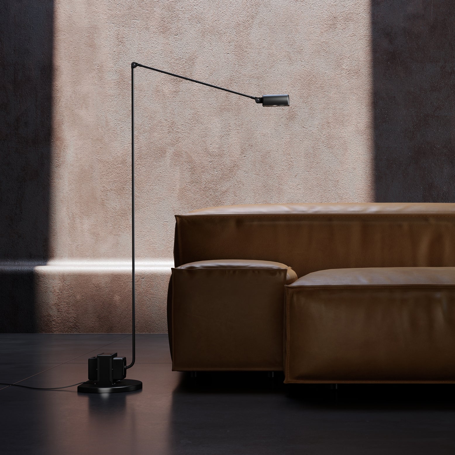 Nerilux Adjustable Floor Lamp-Neutral Decor