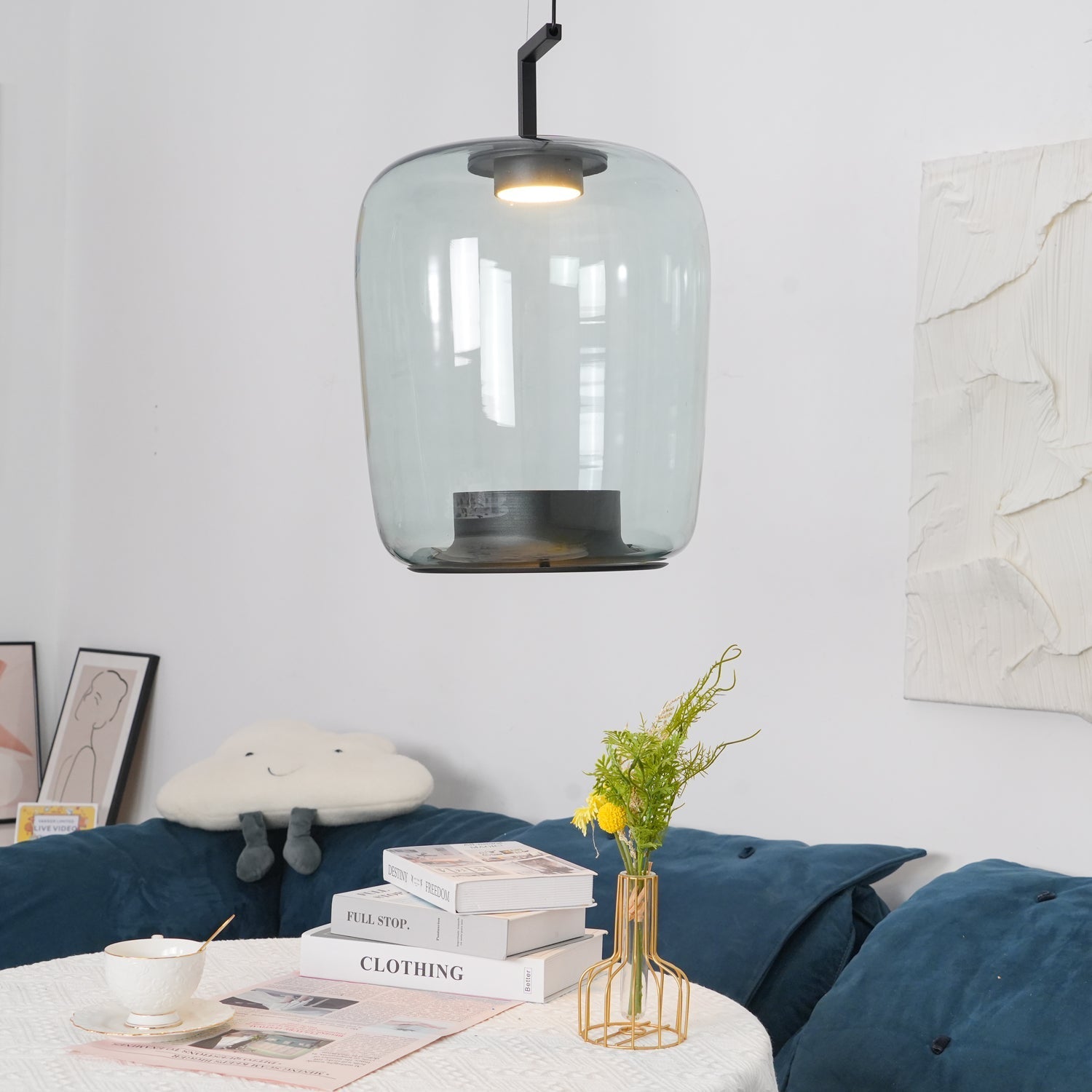 Sevely Contemporary Pendant Lamp-Neutral Decor