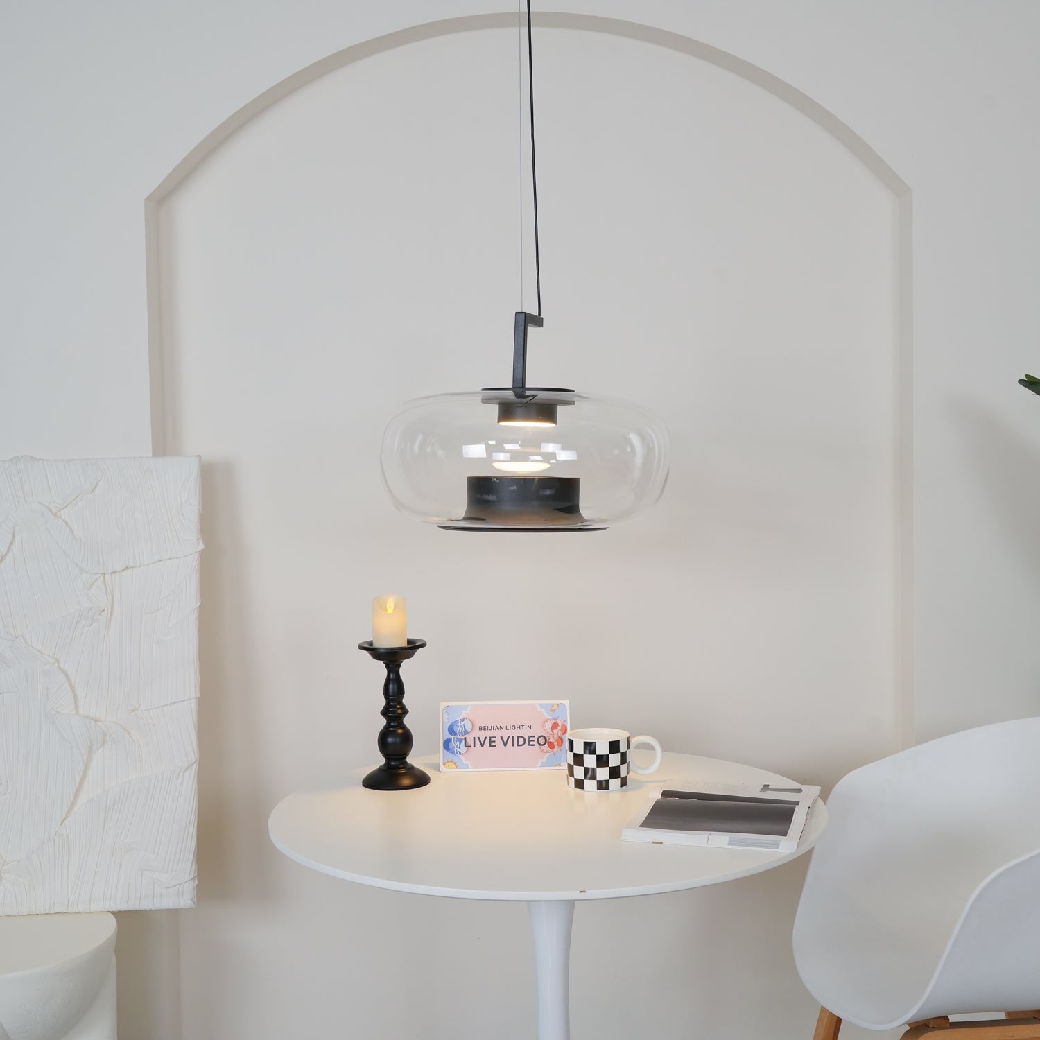 Sevely Contemporary Pendant Lamp-Neutral Decor