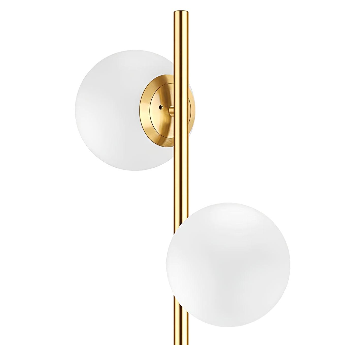 Myliryre Mid Century Brass Floor Lamp-Neutral Decor