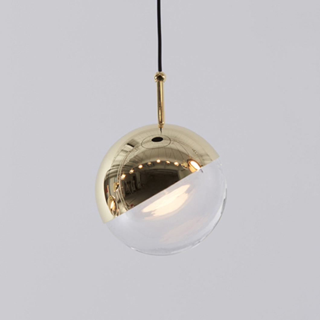 Zaneth Pendant Lamp Steel Glass Multi Drop Minimalist Staircase-Neutral Decor