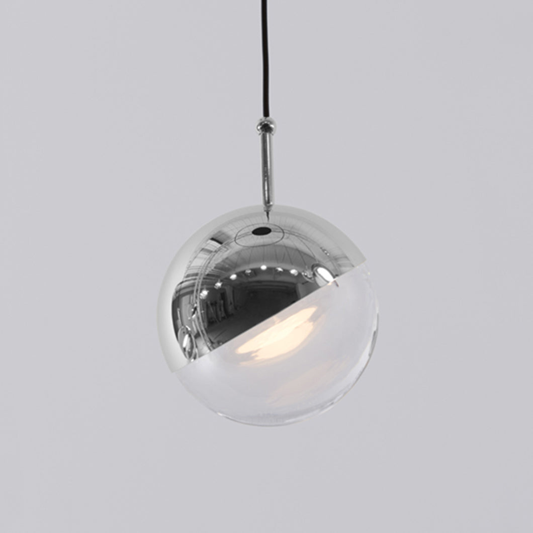 Zaneth Pendant Lamp Steel Glass Multi Drop Minimalist Staircase-Neutral Decor