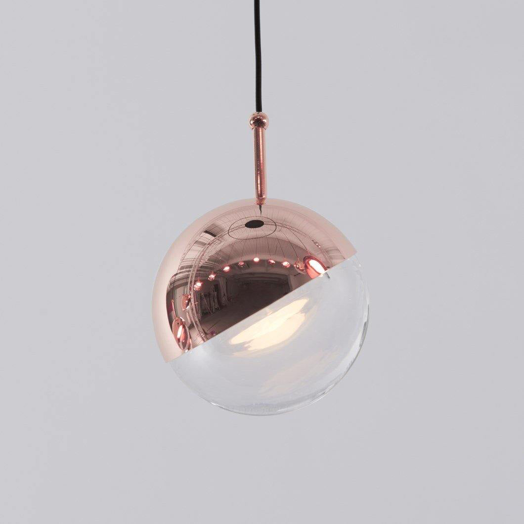 Zaneth Pendant Lamp Steel Glass Multi Drop Minimalist Staircase-Neutral Decor